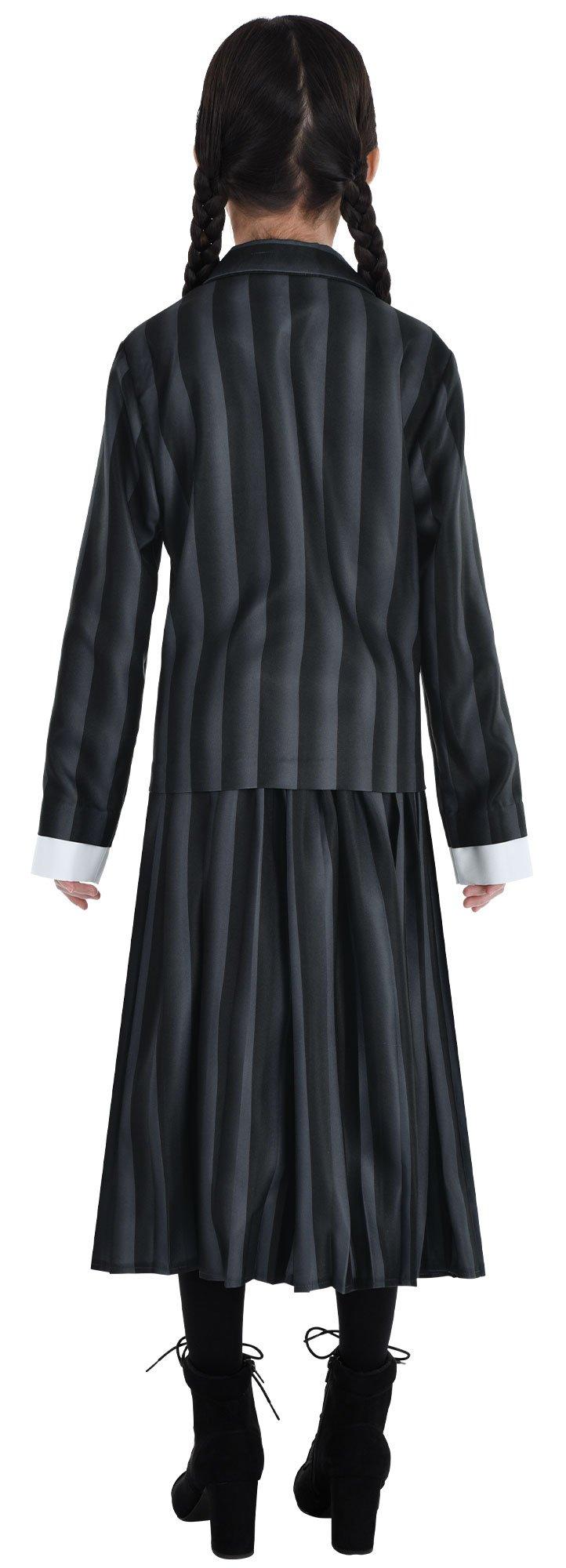 Kids' Wednesday Addams Nevermore Uniform Costume - Wednesday TV Series