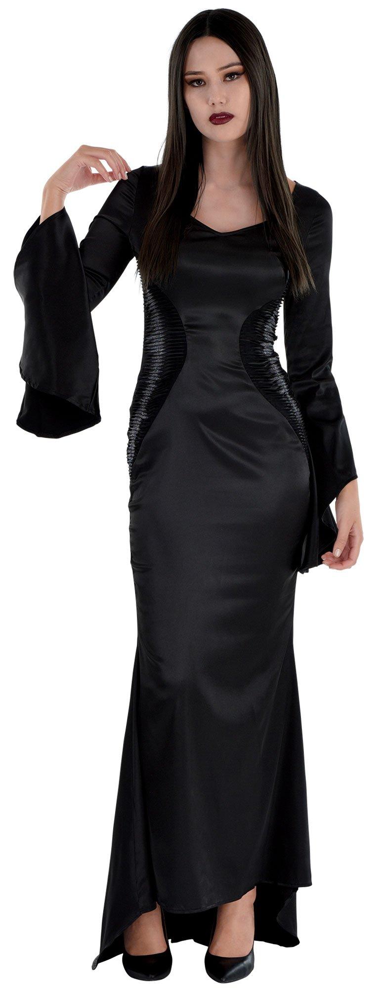 Adult Morticia Addams Costume - Wednesday TV Series | Party City