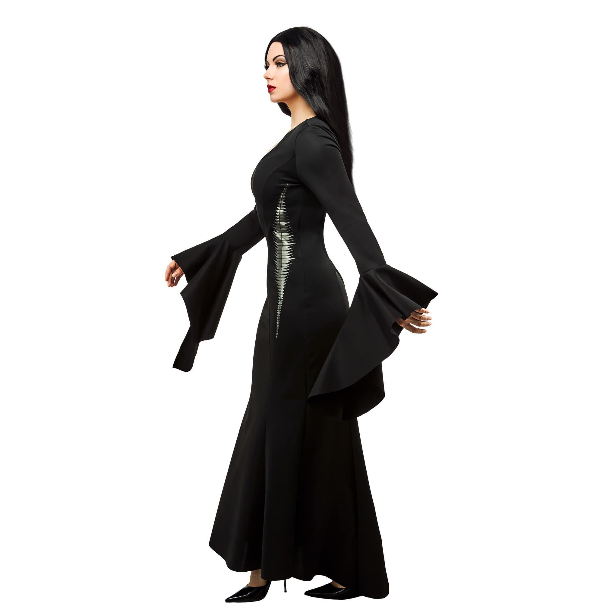 Adult Morticia Addams Costume - Wednesday TV Series