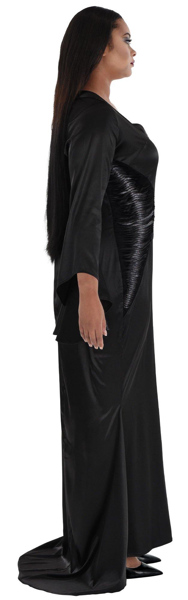 Adult Morticia Addams Plus Size Costume - Wednesday TV Series