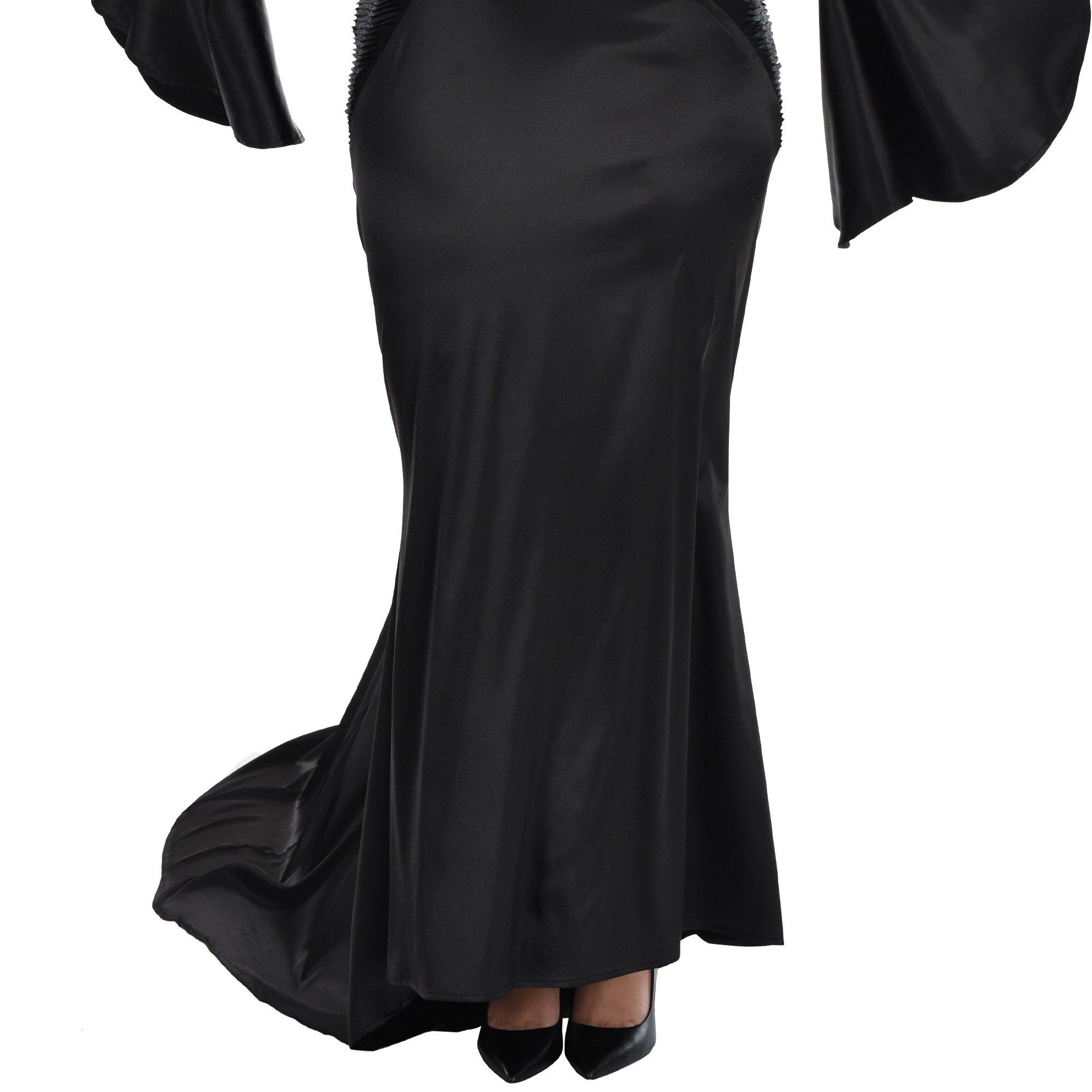 Adult Morticia Addams Plus Size Costume - Wednesday TV Series