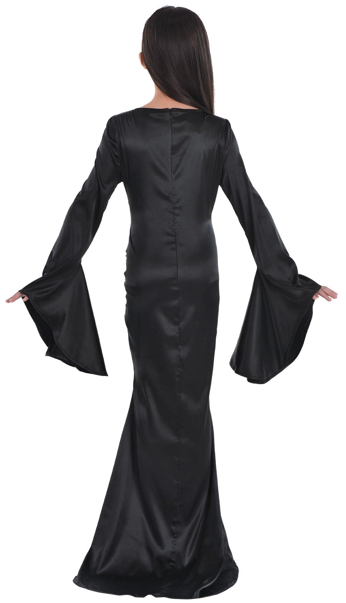 Kids' Morticia Addams Costume - Wednesday TV Series