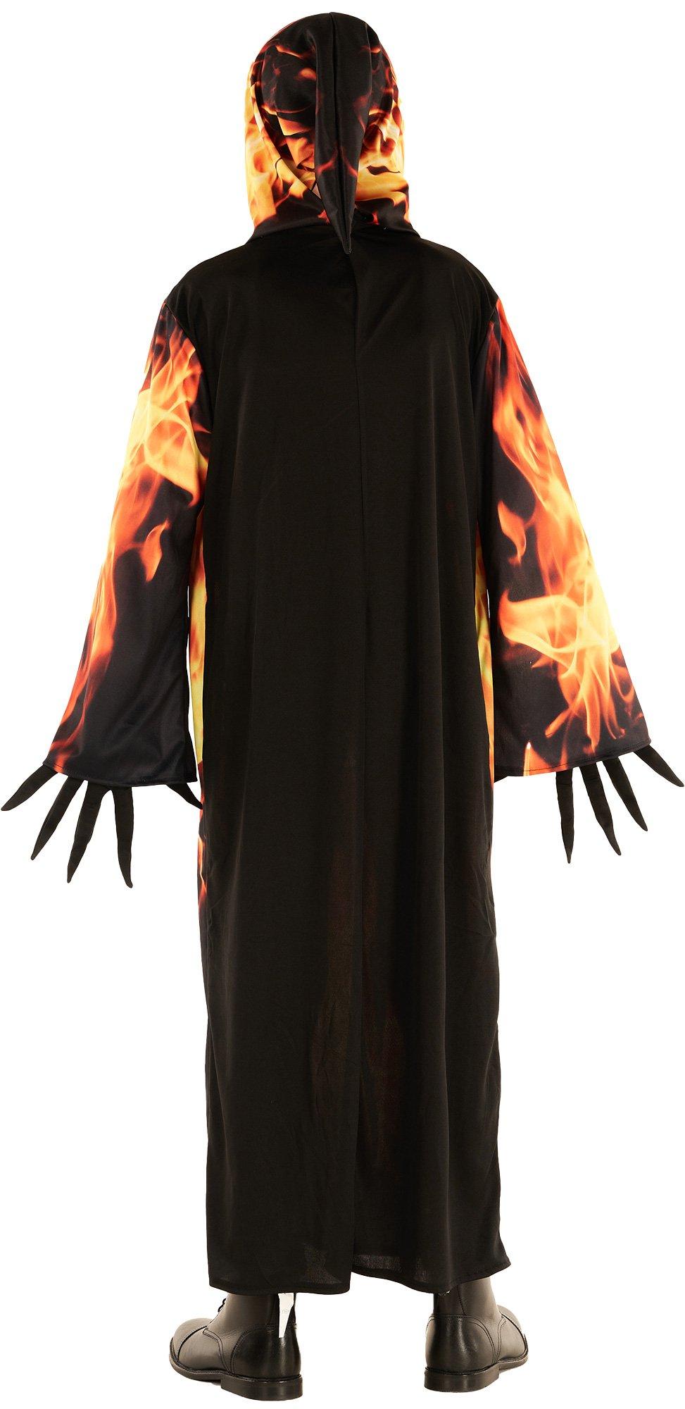 Kids' Fire Skeleton Costume