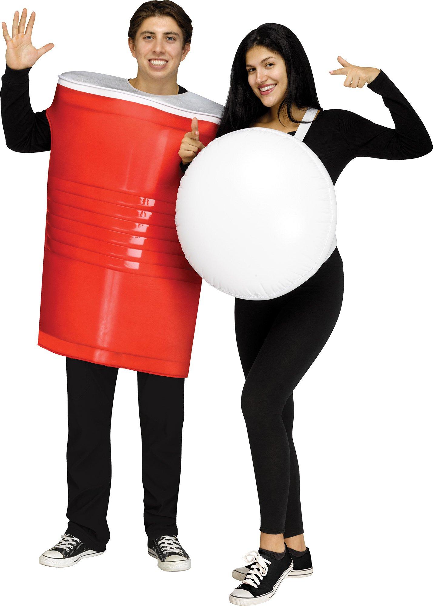 Adult Beer Pong Couple Costume