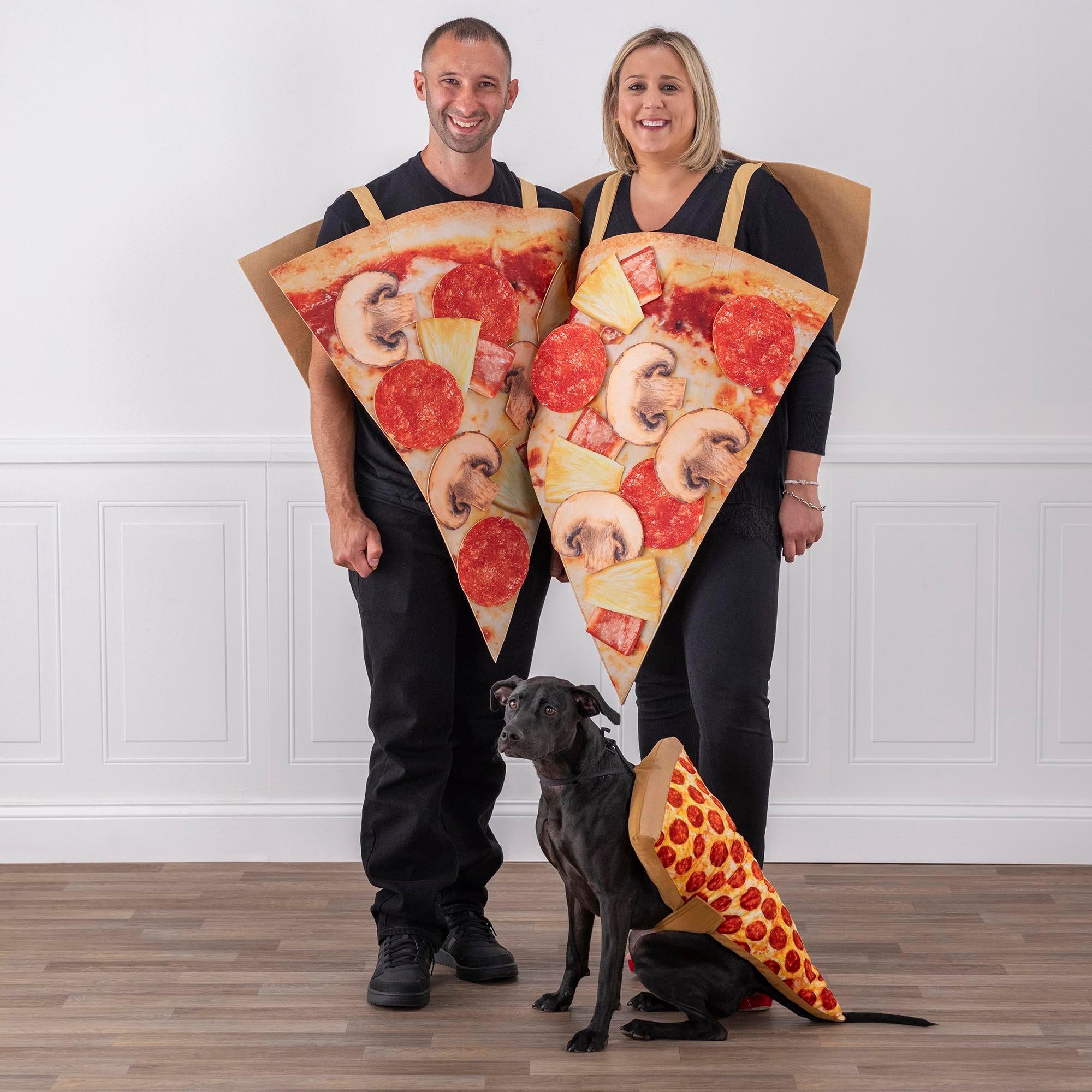 Pepperoni Pizza Slice Dog Costume