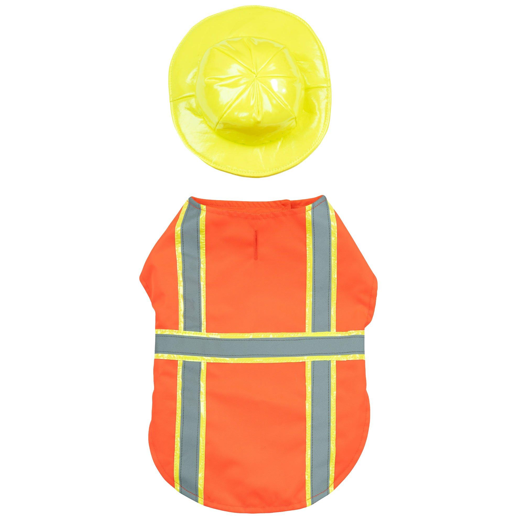 Construction Worker Dog Costume