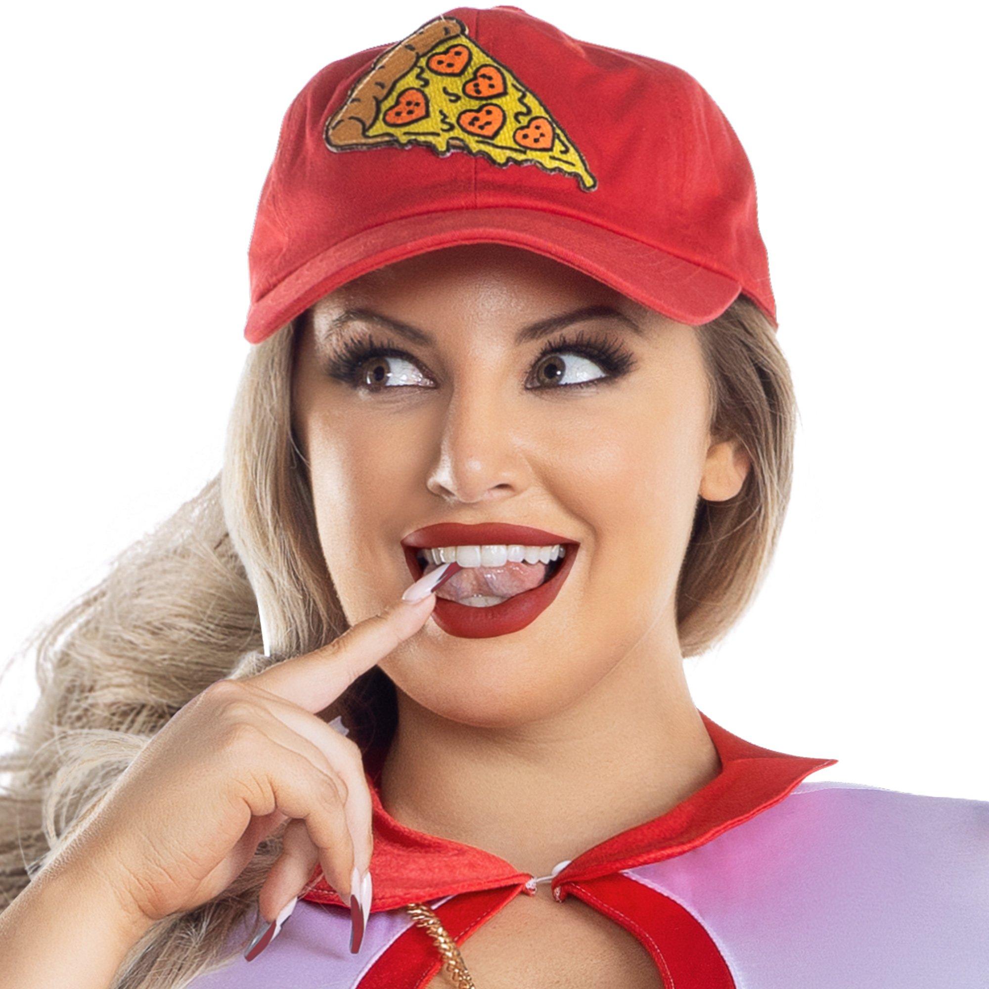 Adult Hot & Fresh Pizza Delivery Plus Size Costume