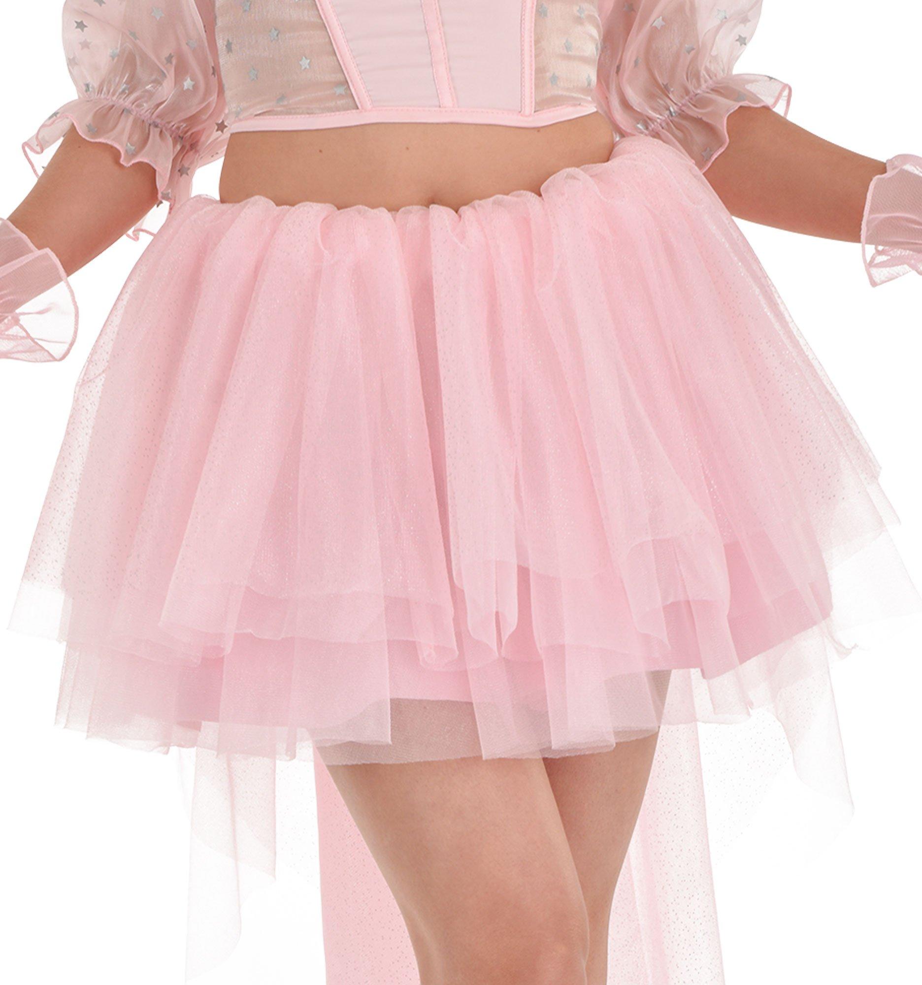 Adult Pink Bustle with Train