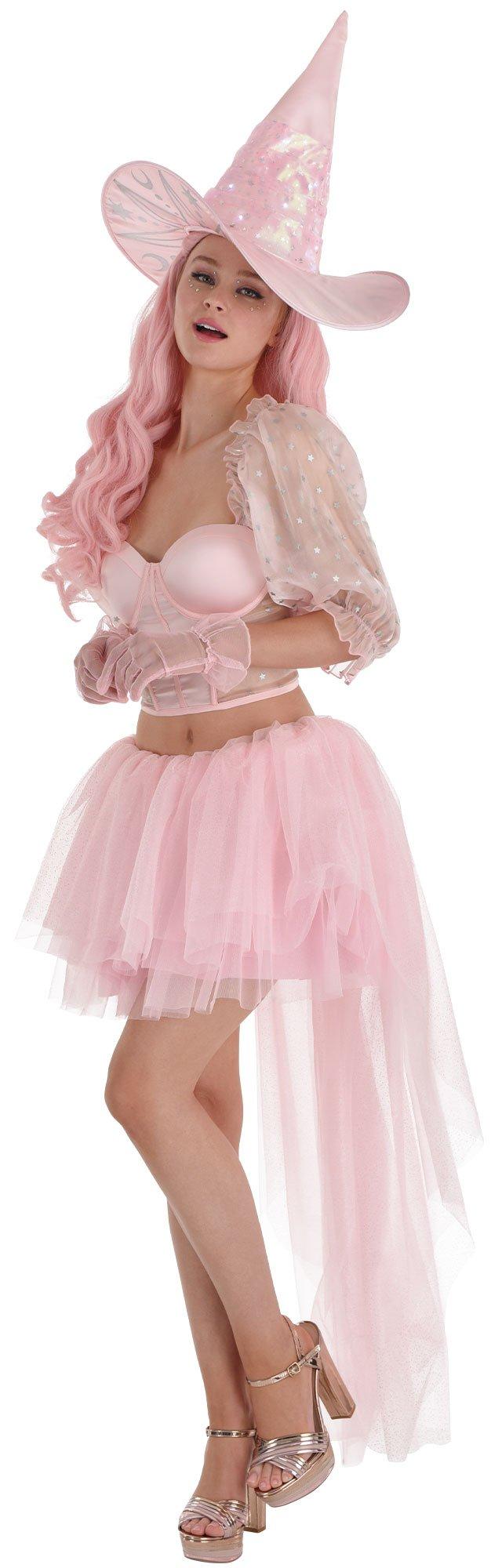 Adult Pink Bustle with Train