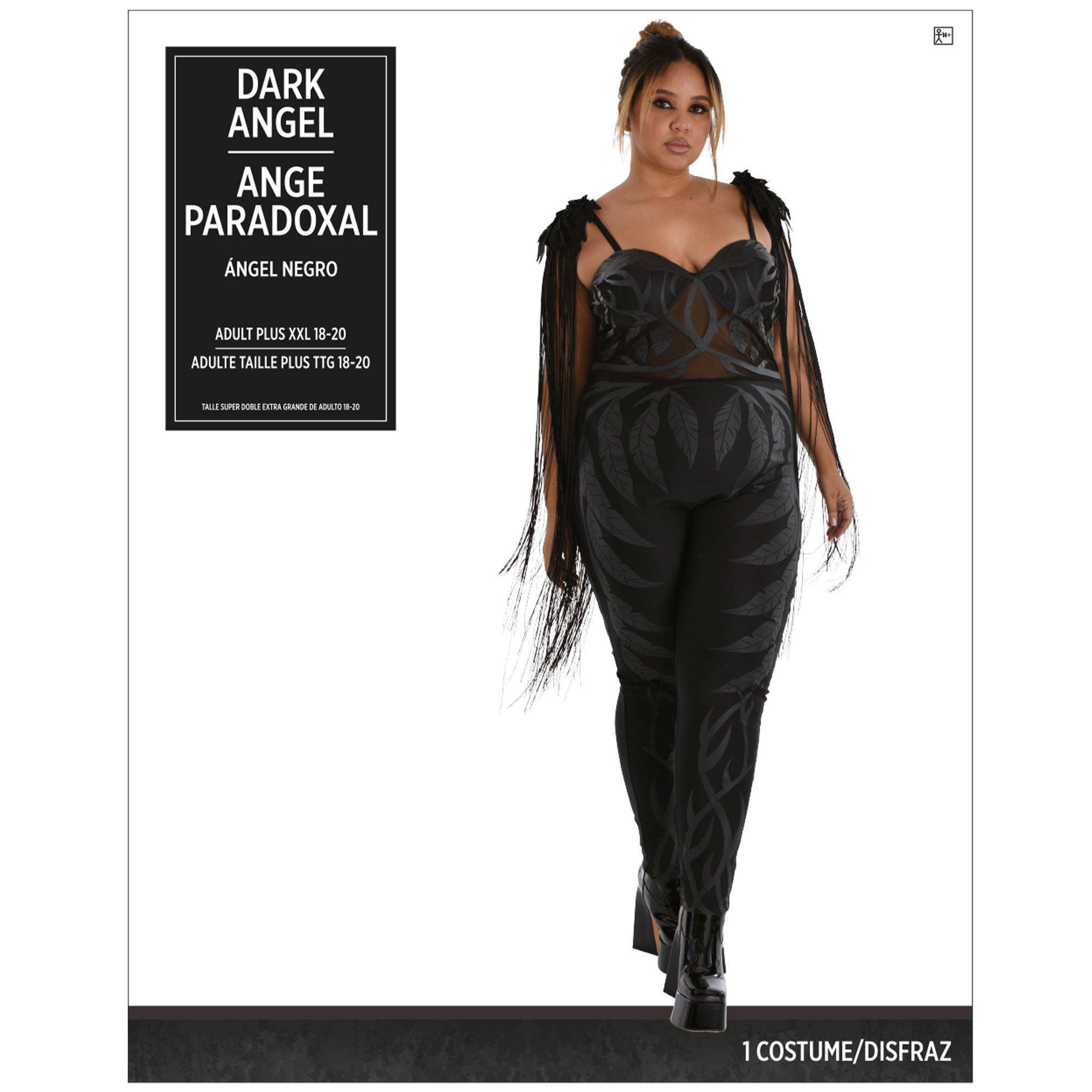 Adult Deluxe Dark Angel Plus Size Costume