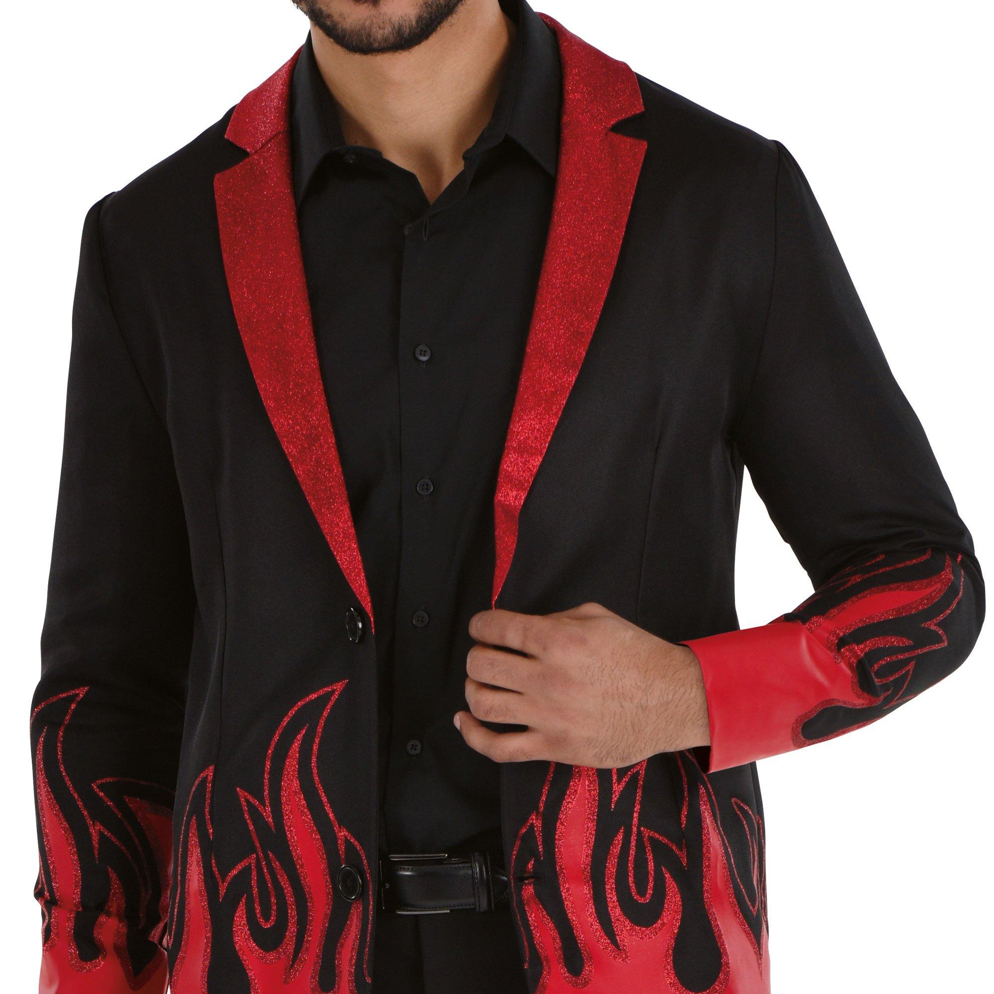 Adult Glitter Devil Jacket