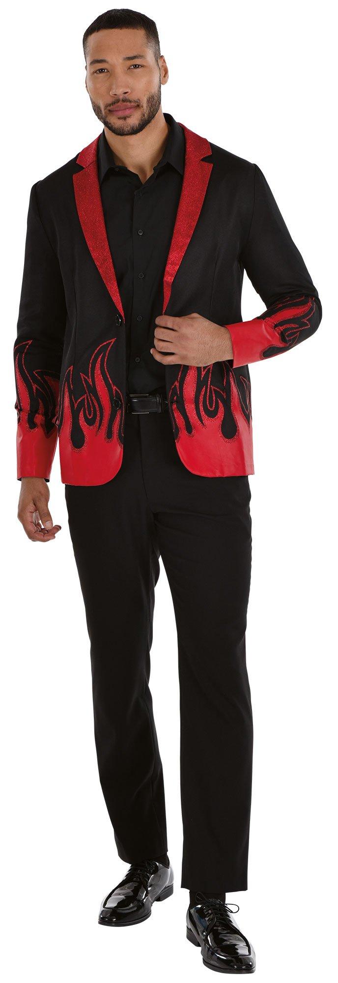 Adult Glitter Devil Jacket