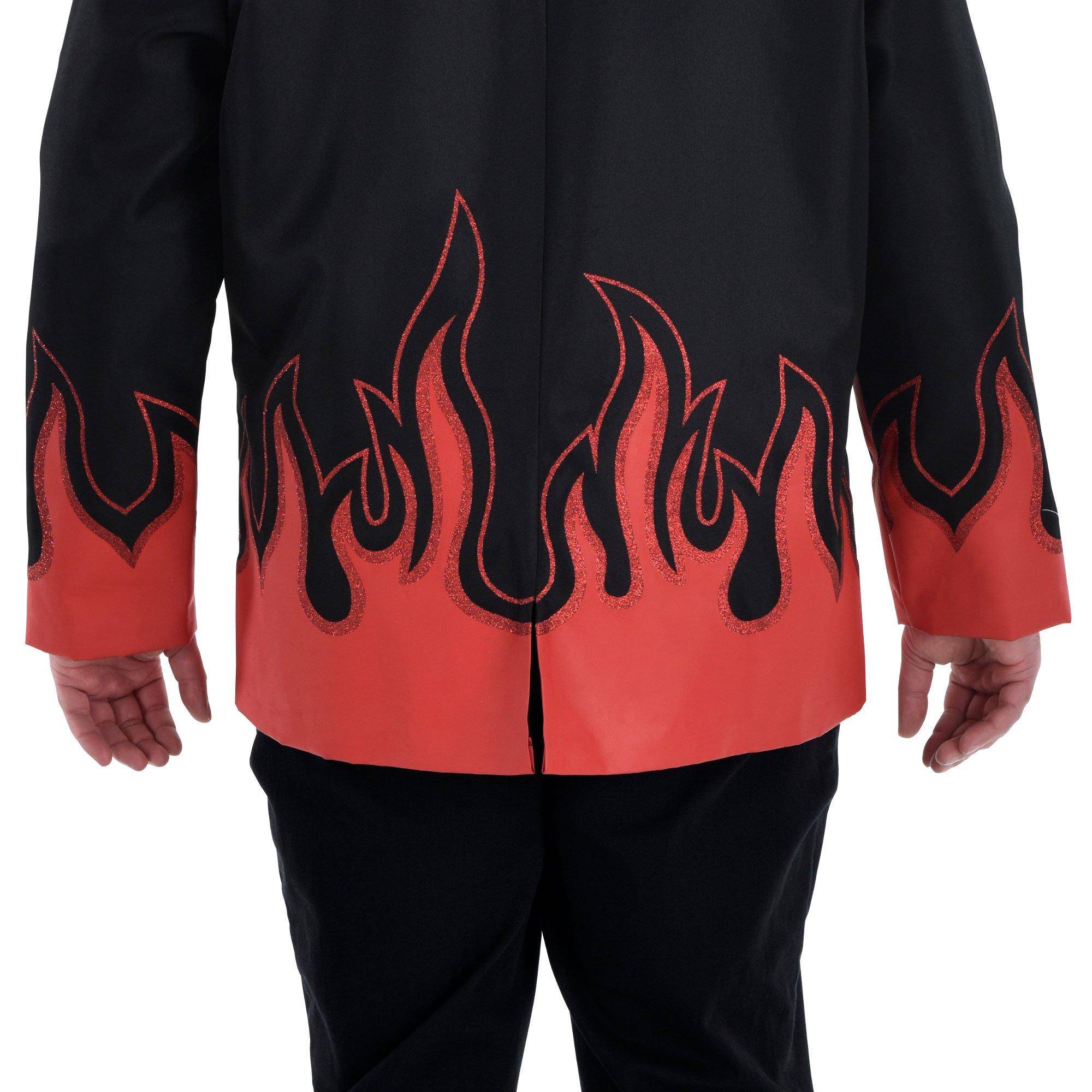 Adult Glitter Devil Plus Size Jacket