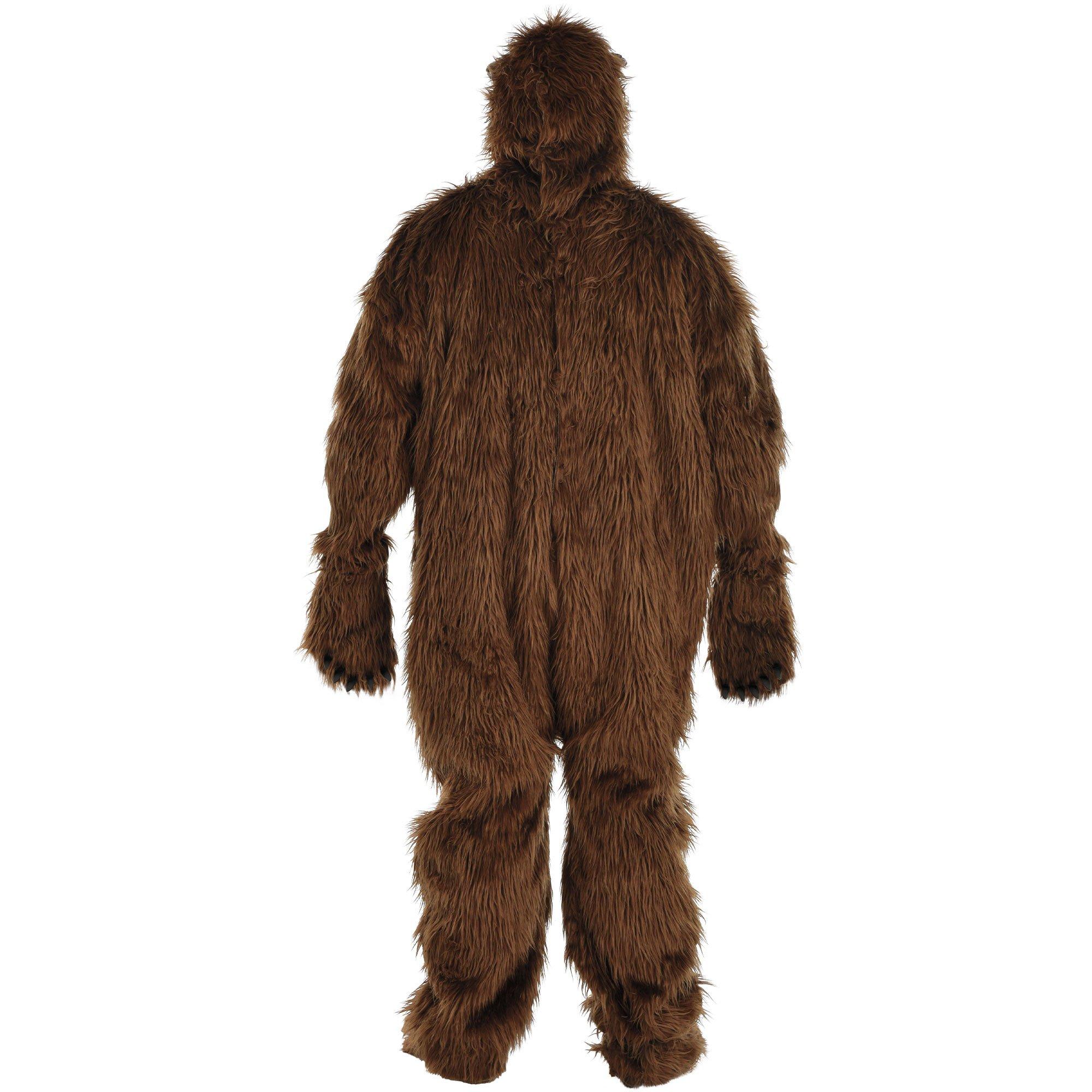 Adult Plush Bear Costume with Mask