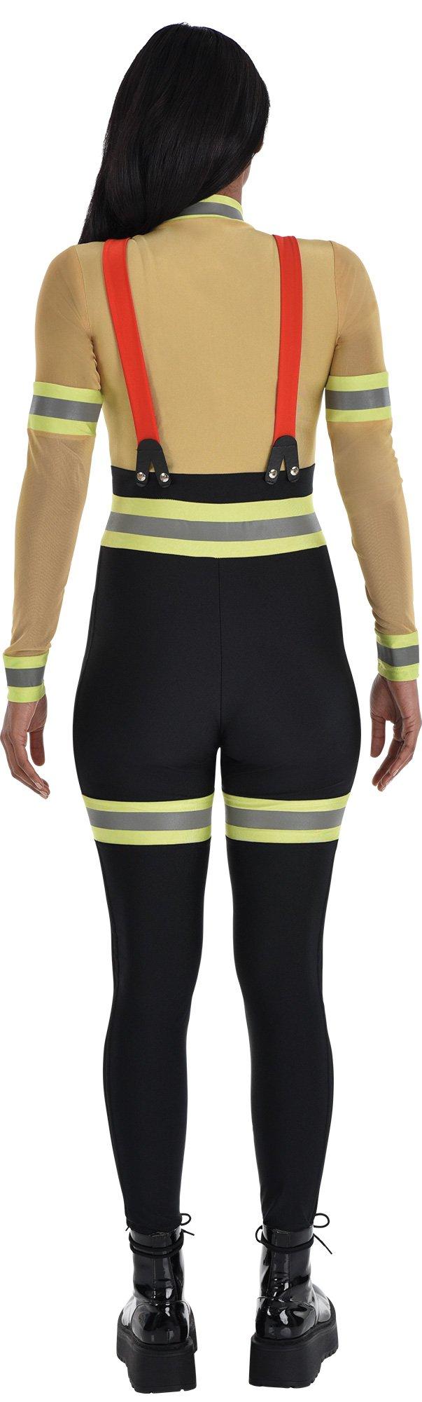 Adult Firefighter Catsuit Costume