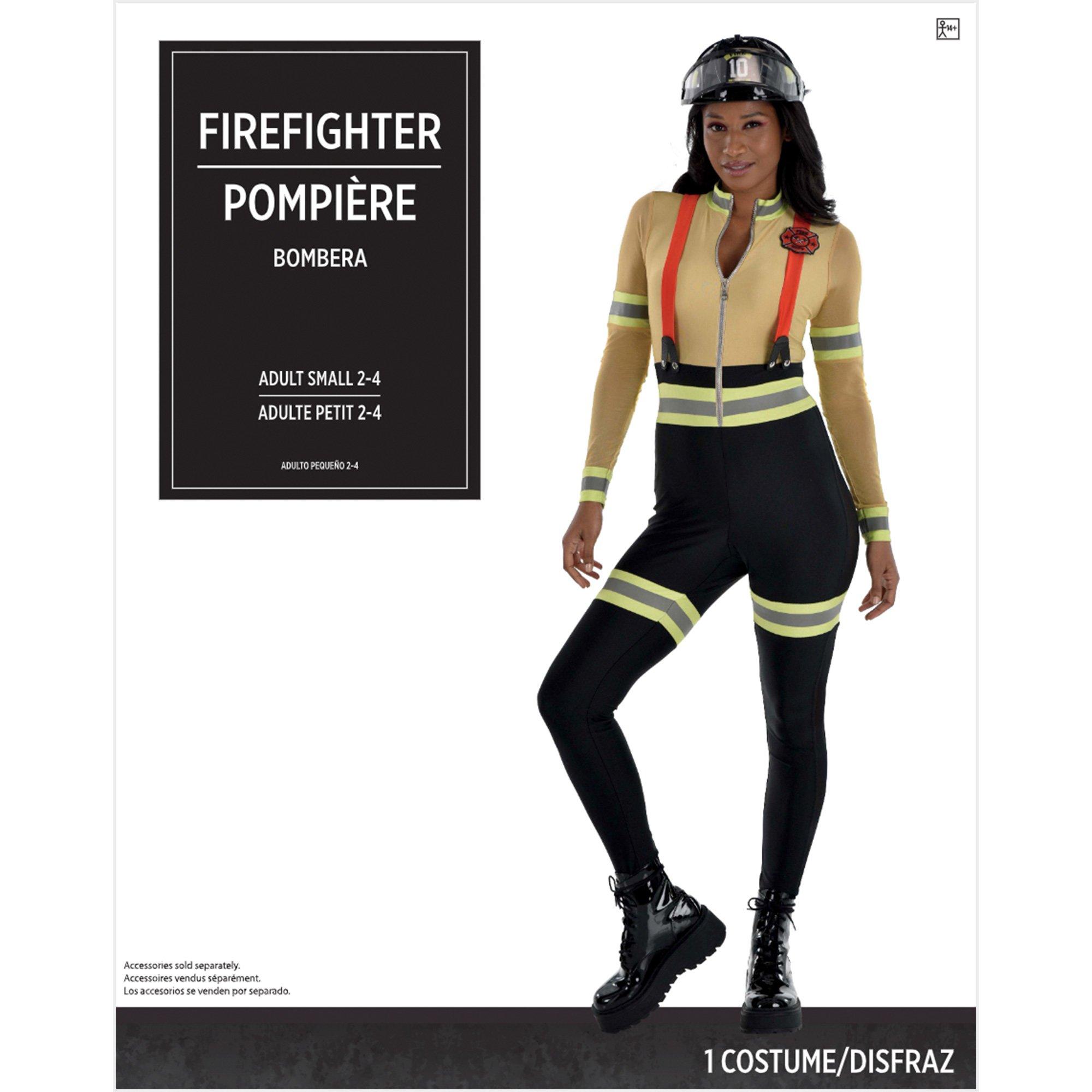 Adult Firefighter Catsuit Costume