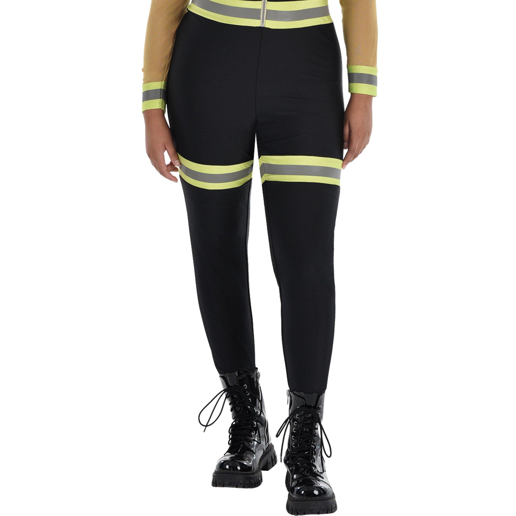 Adult Firefighter Plus Size Catsuit Costume