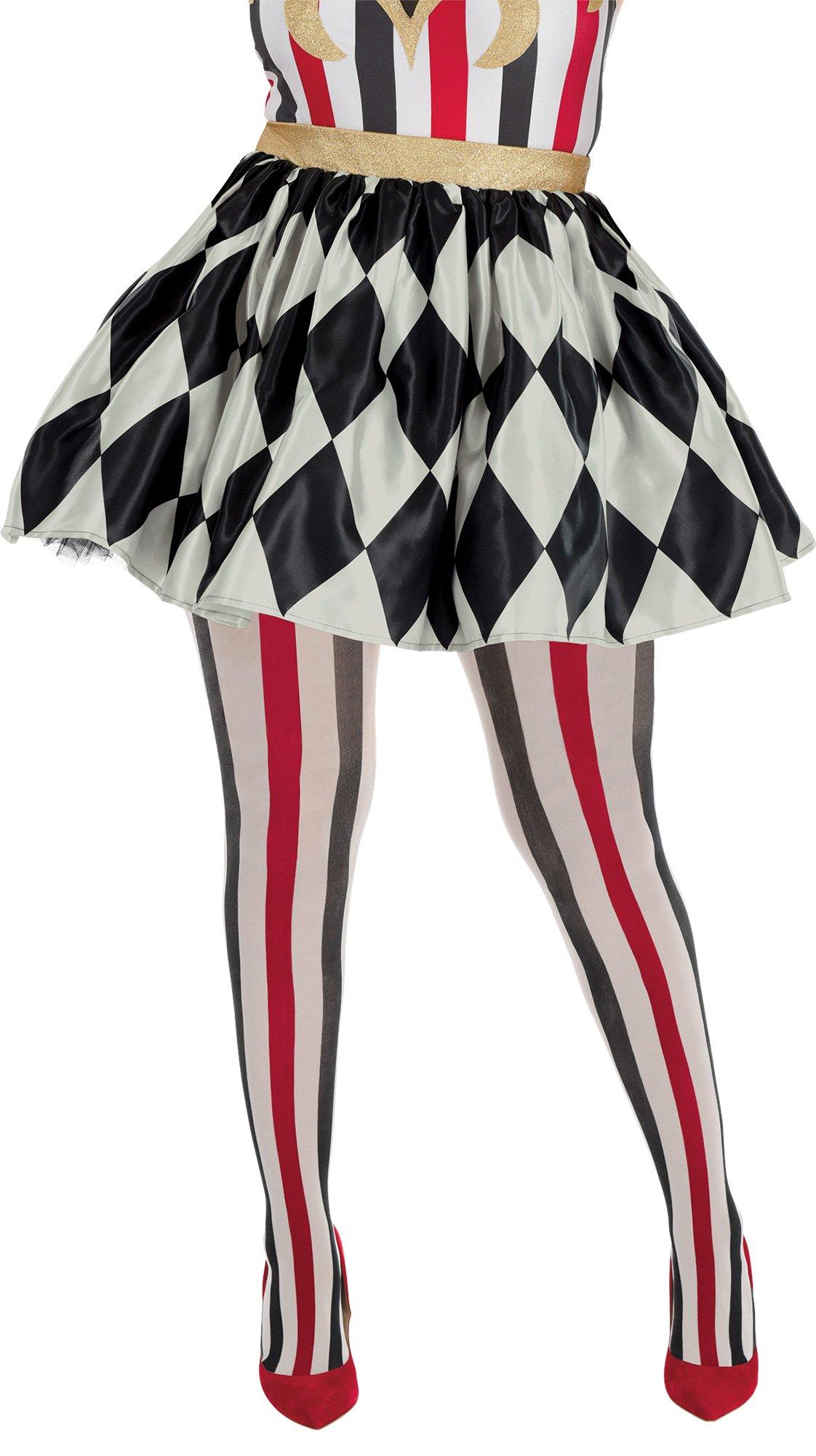 Adult Vintage Circus Plus Size Skirt