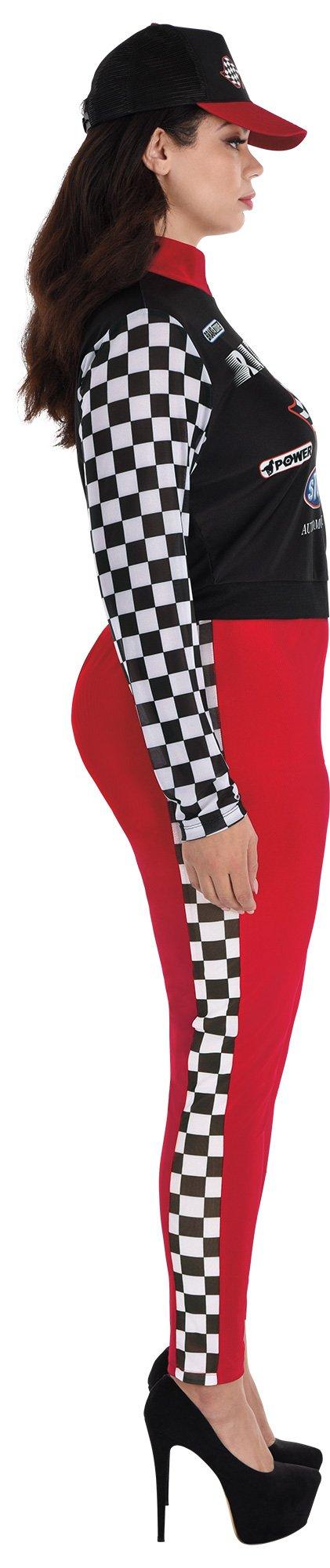 Adult Racecar Driver Plus Size Costume