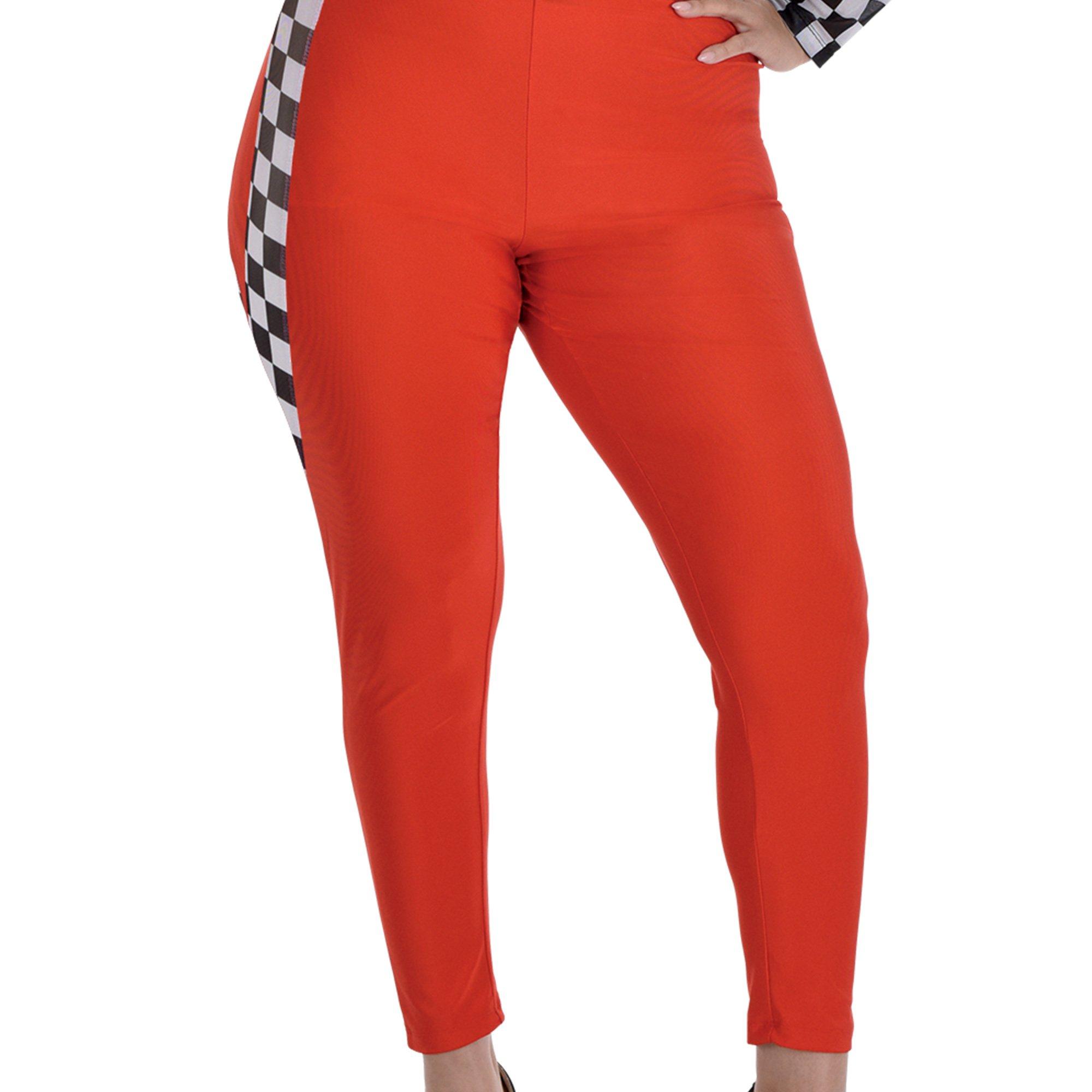 Adult Racecar Driver Plus Size Costume