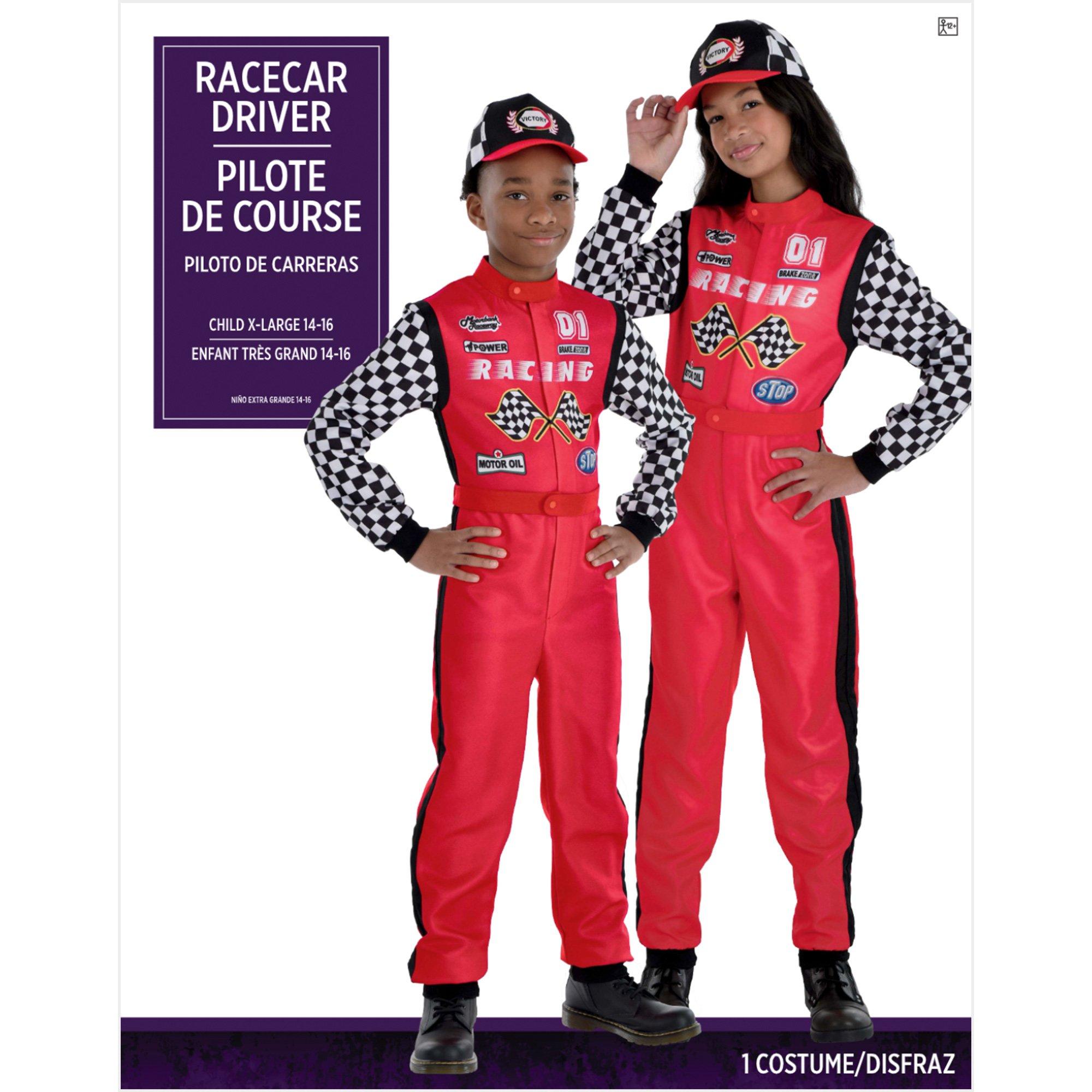 Kids' Racecar Driver Costume