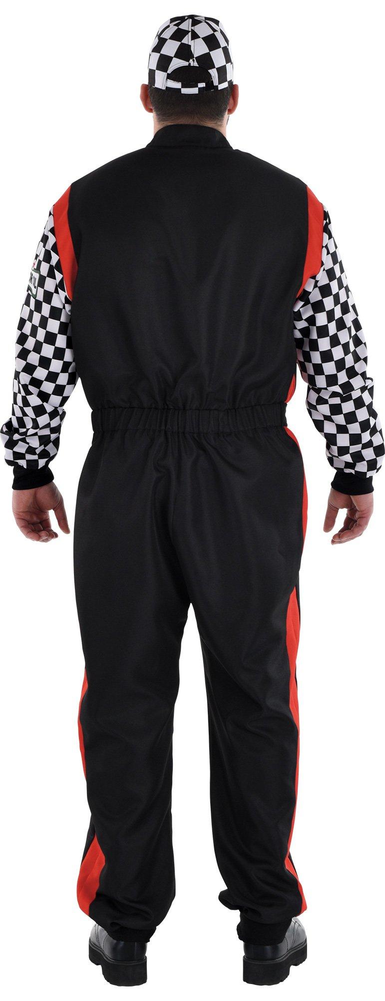 Adult Racecar Driver Plus Size Costume