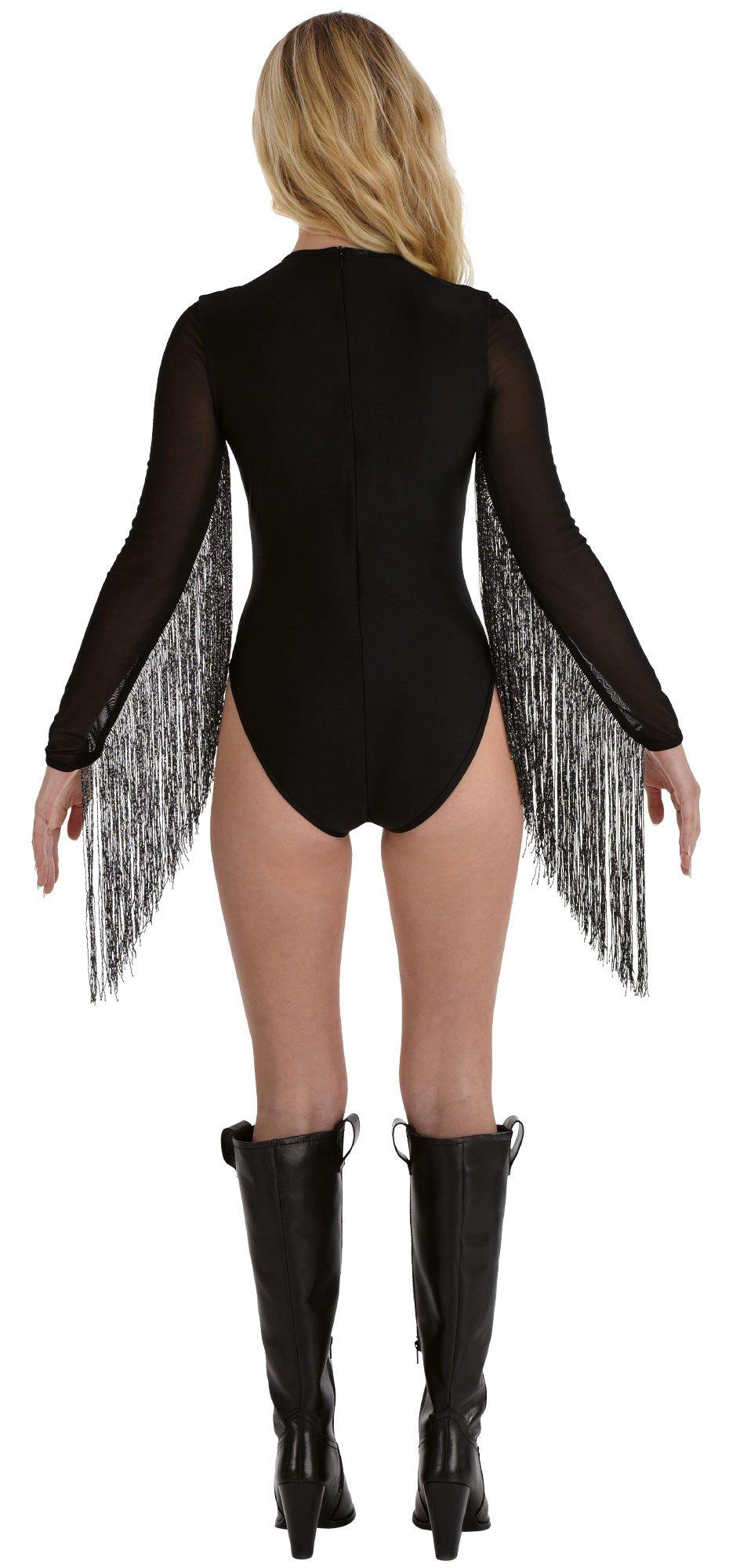 Adult Glitter Cowgirl Glam Bodysuit