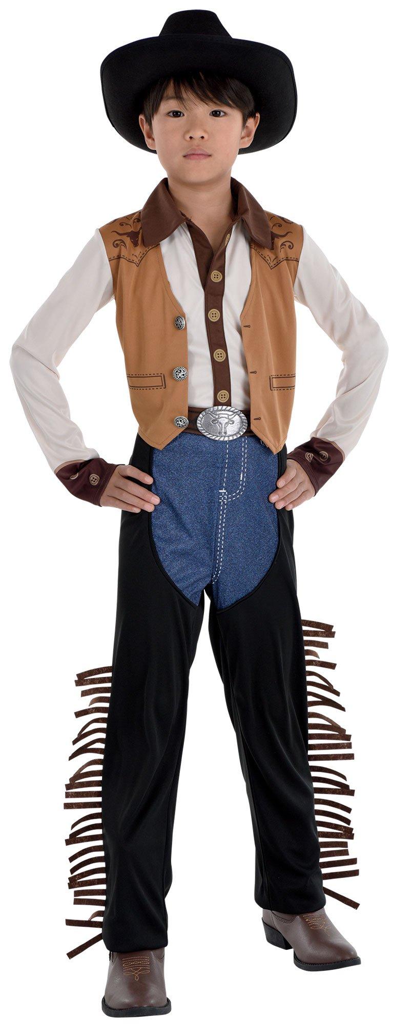 Kids' Western Cowboy Costume with Chaps