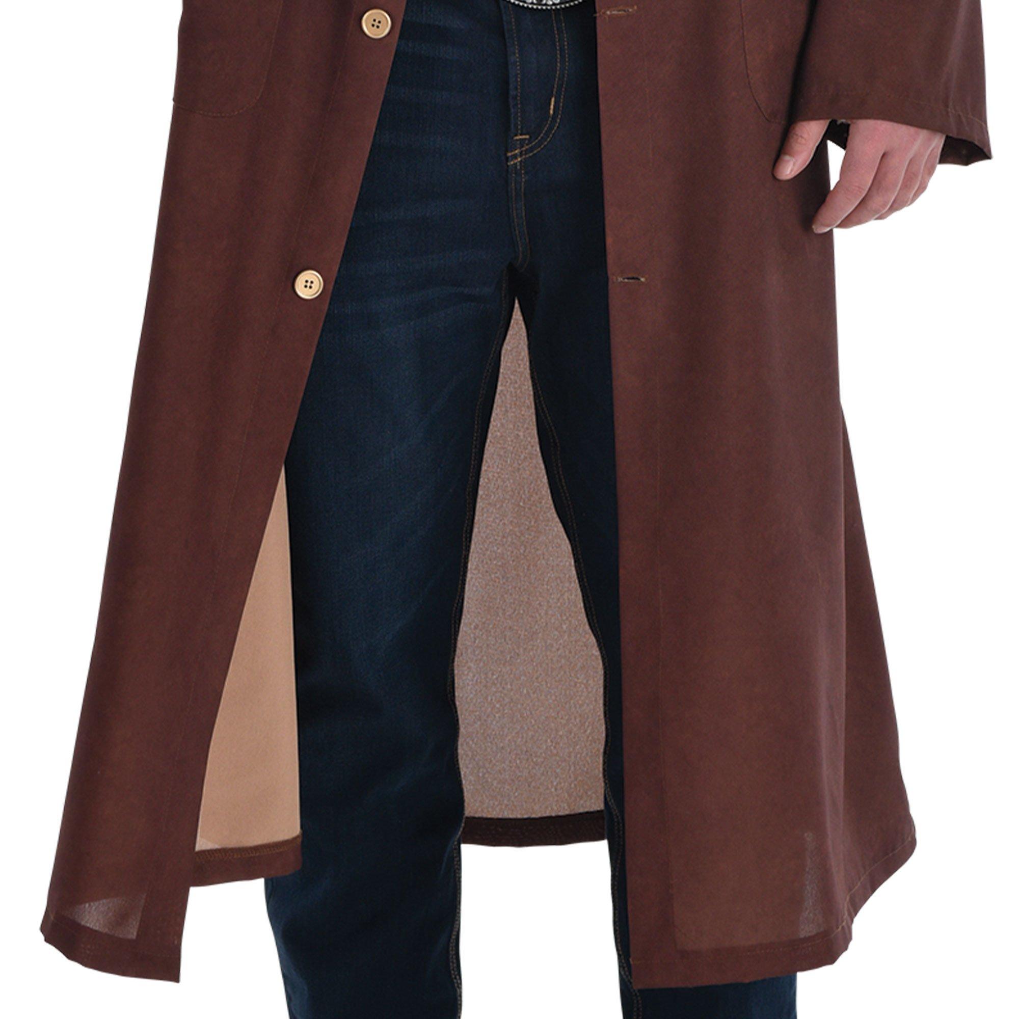 Adult Faux Suede Western Plus Size Cowboy Duster