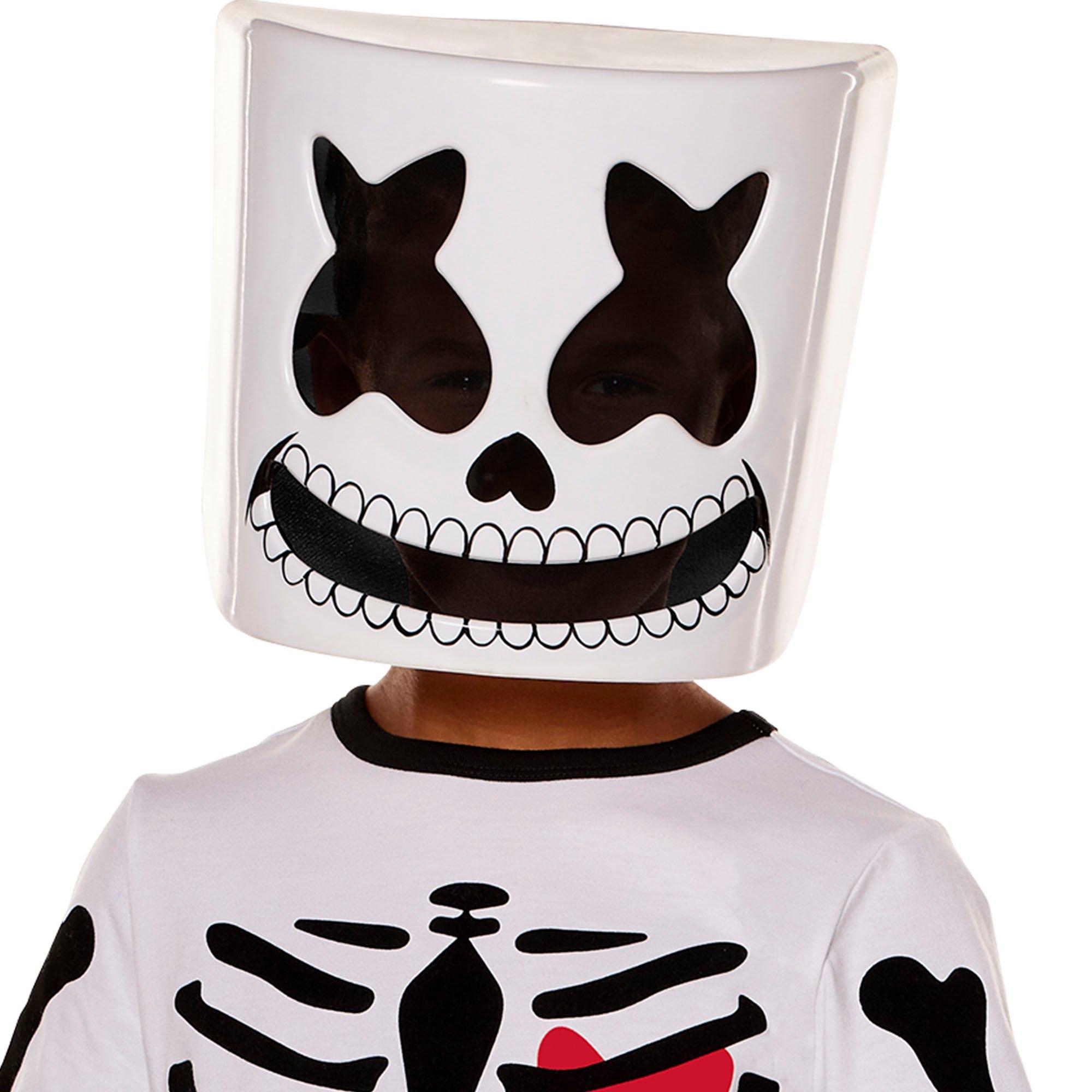 Kids' Marshmello Skeleton Costume