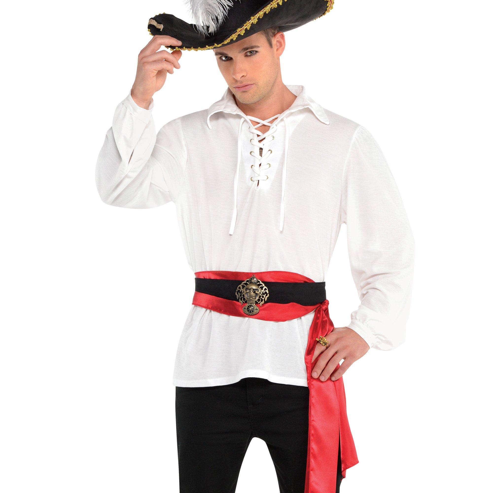 Adult Ivory Pirate Shirt