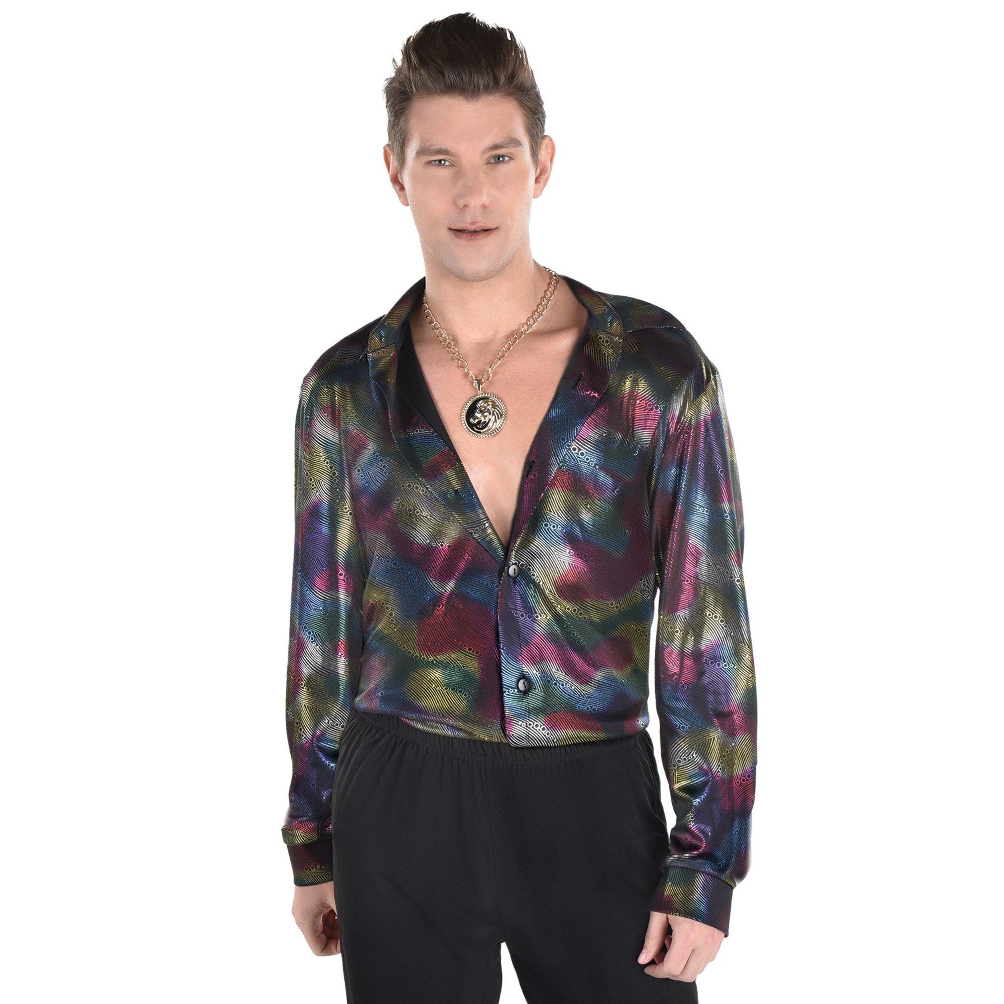 Amscan Disco Button Up Shirt