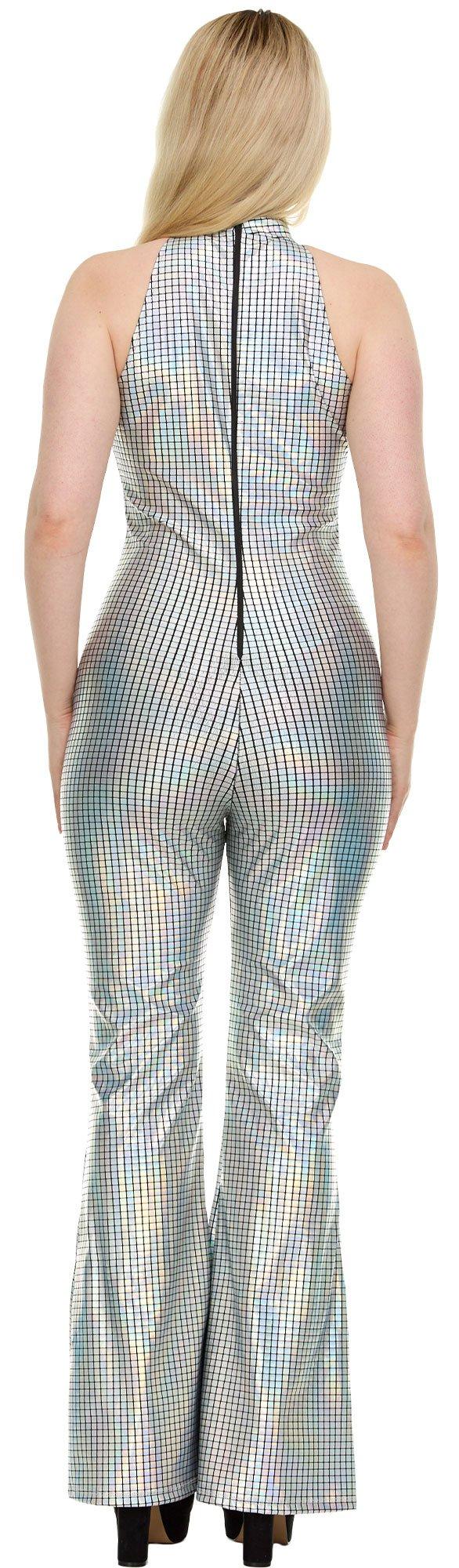 Adult Disco Ball Jumpsuit Costume