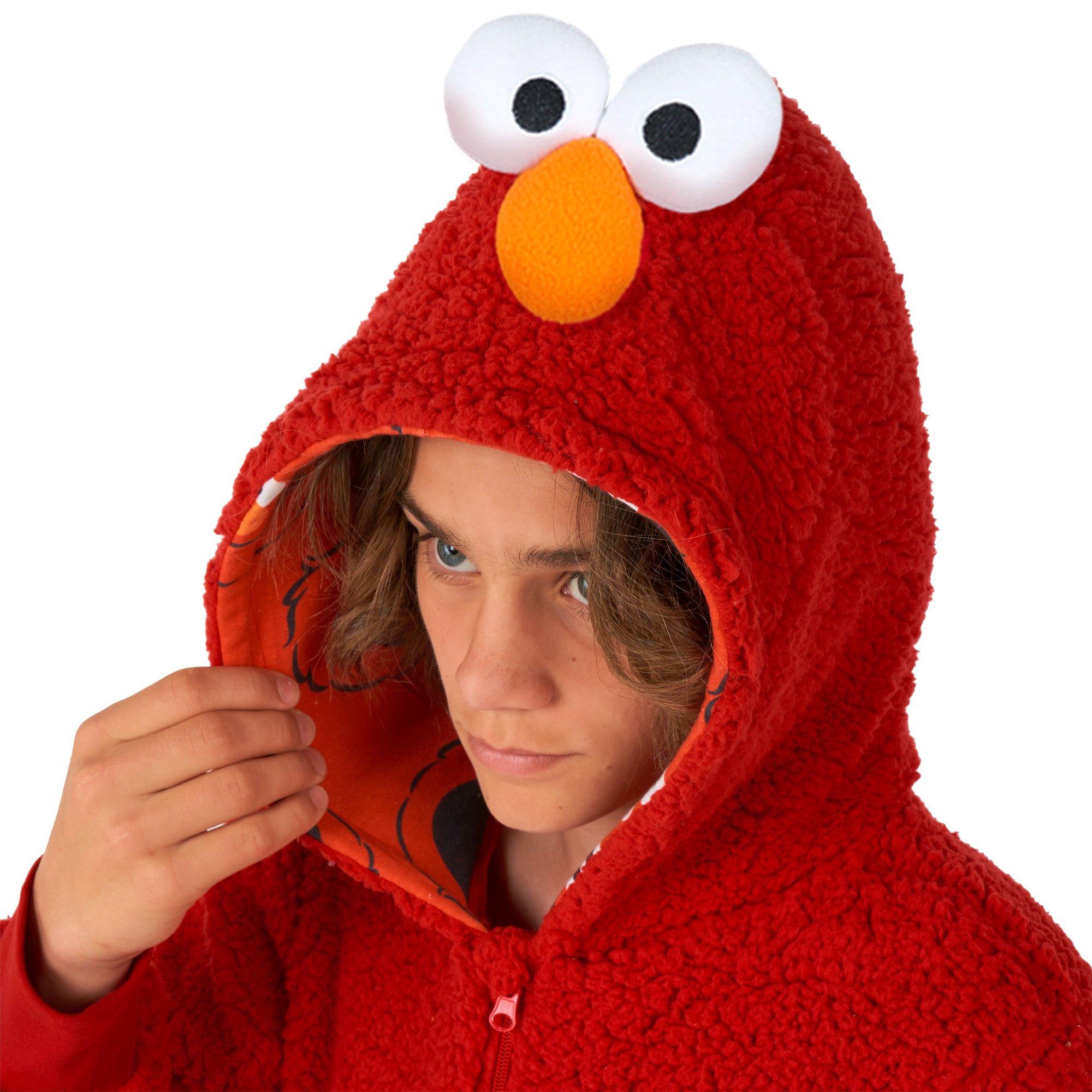 Kids' Plush Elmo One Piece Zipster Costume - Sesame Street