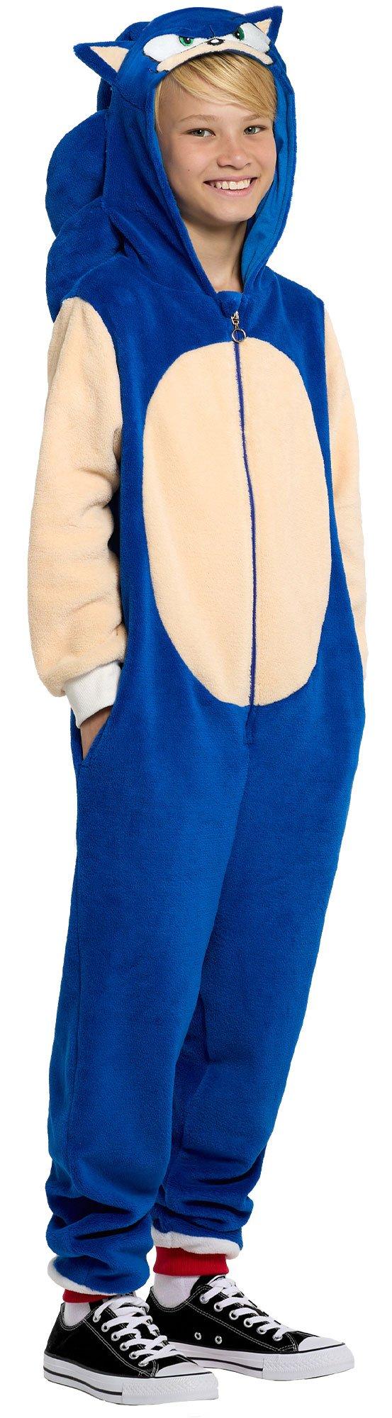 Kids' Sonic the Hedgehog One-Piece Zipster Costume