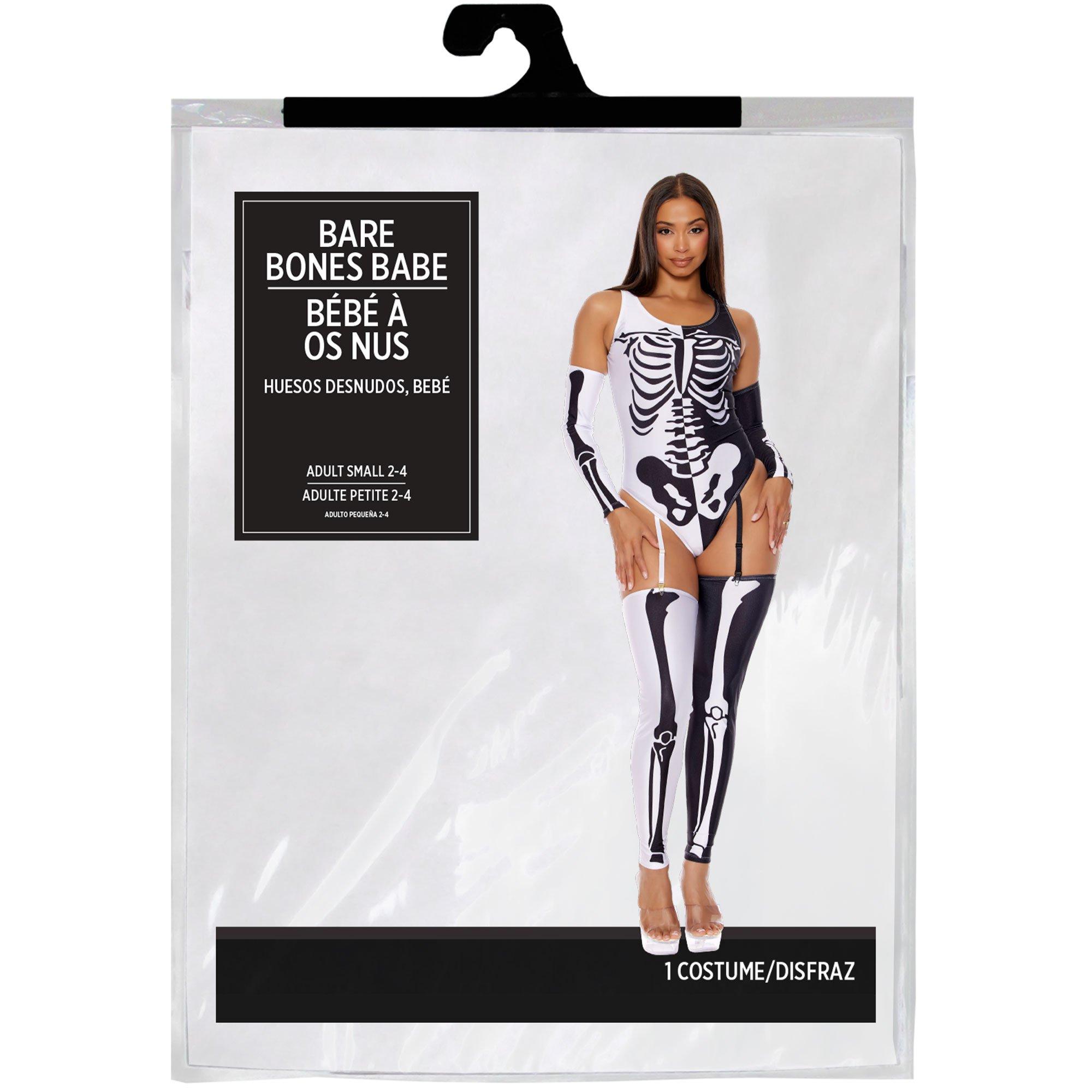 Adult Bare Bones Babe Costume