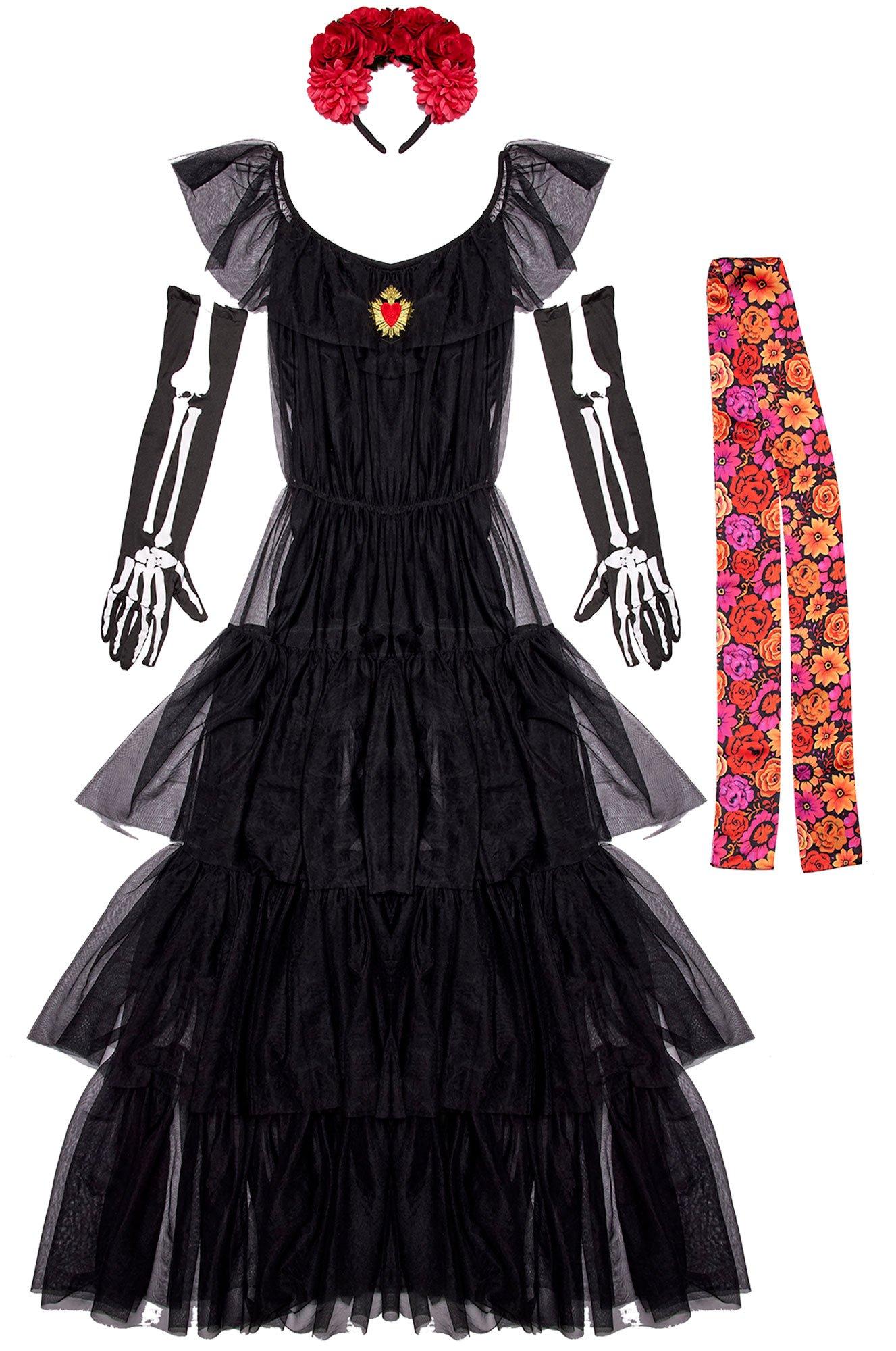 Adult Day of the Dead Senorita Costume