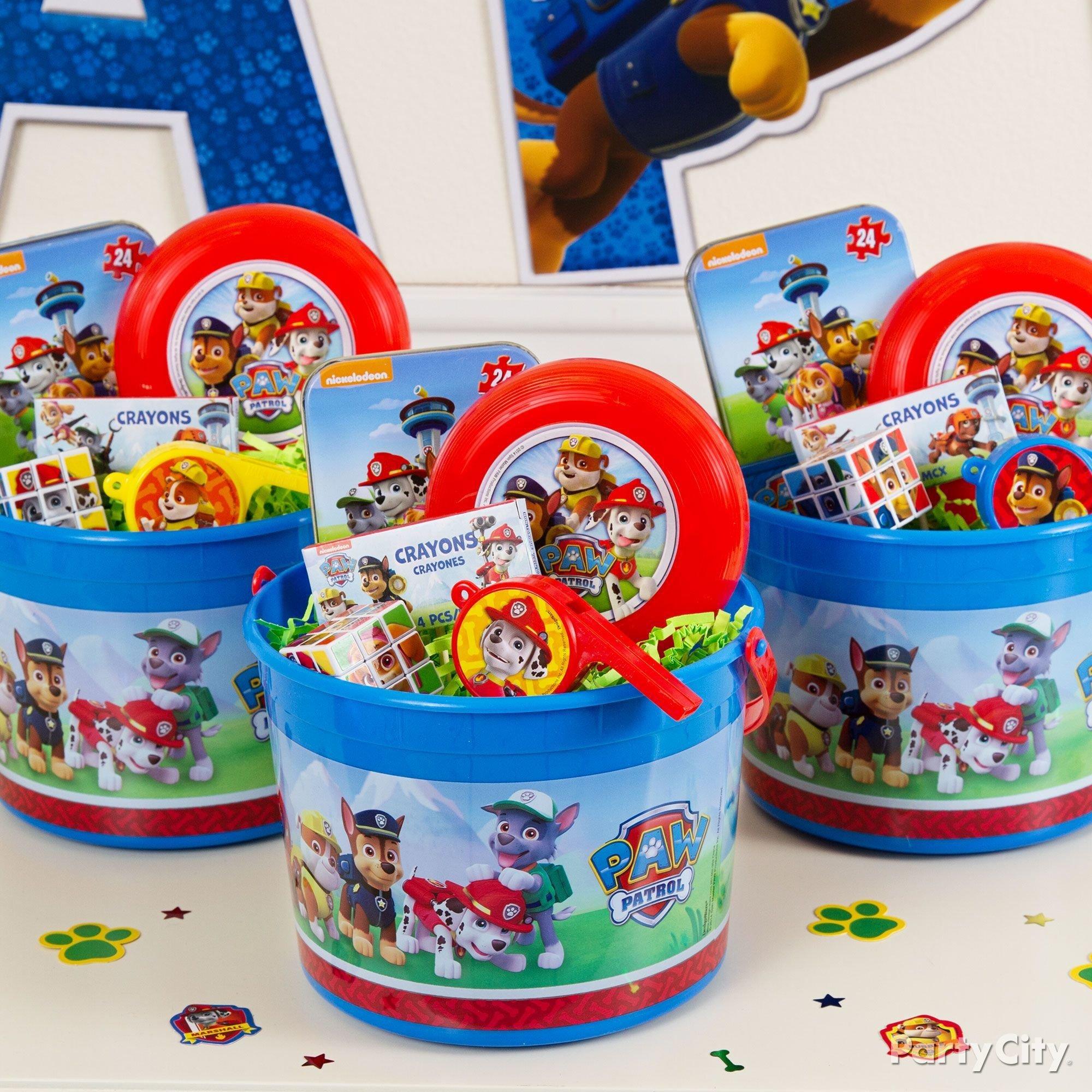 PAW Patrol Favor Containers