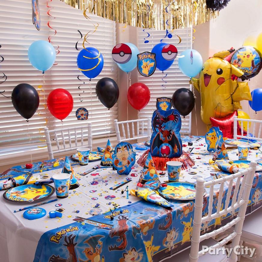 Pokemon Table Decorations