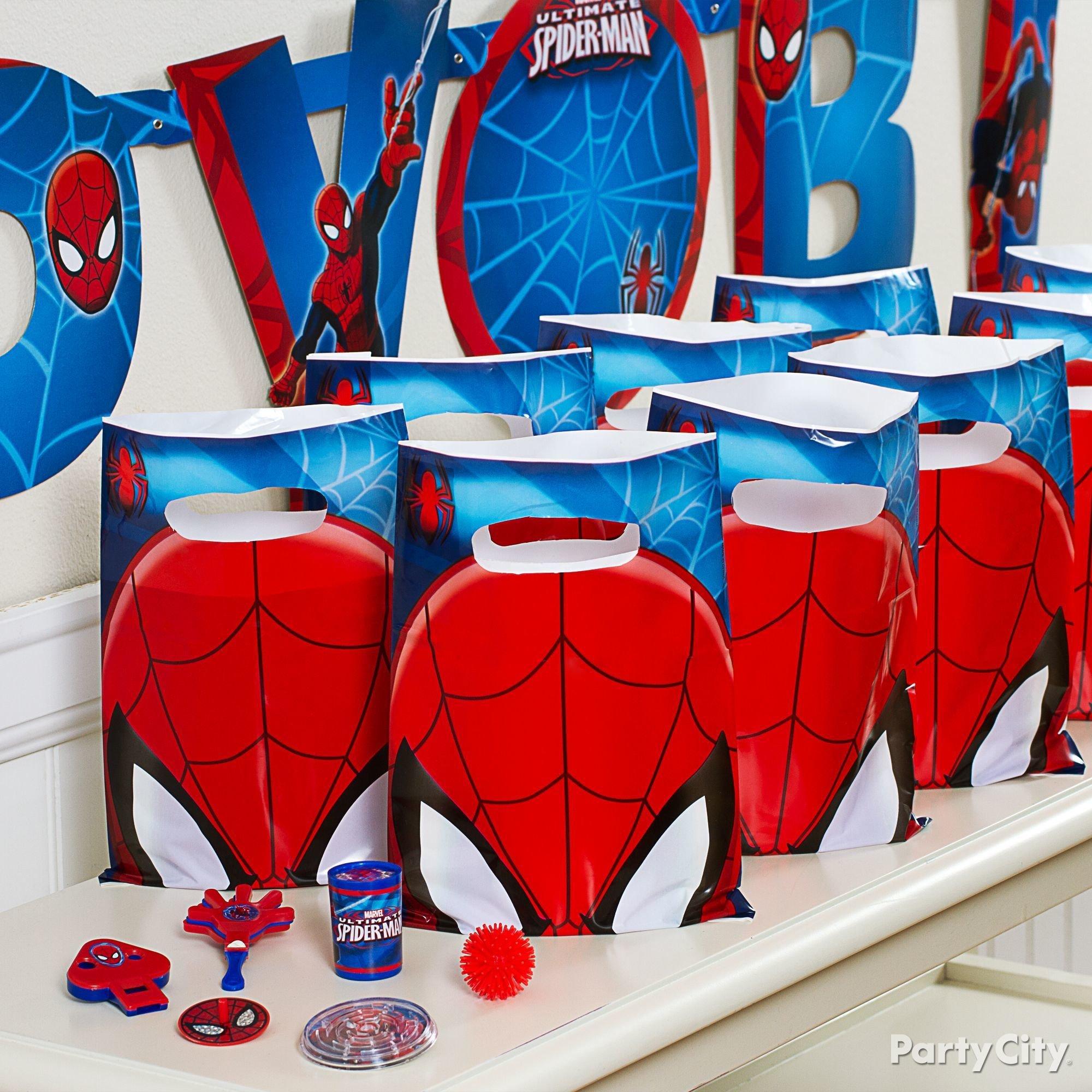 Original Spiderman Birthday Party theme hand made craft for kids