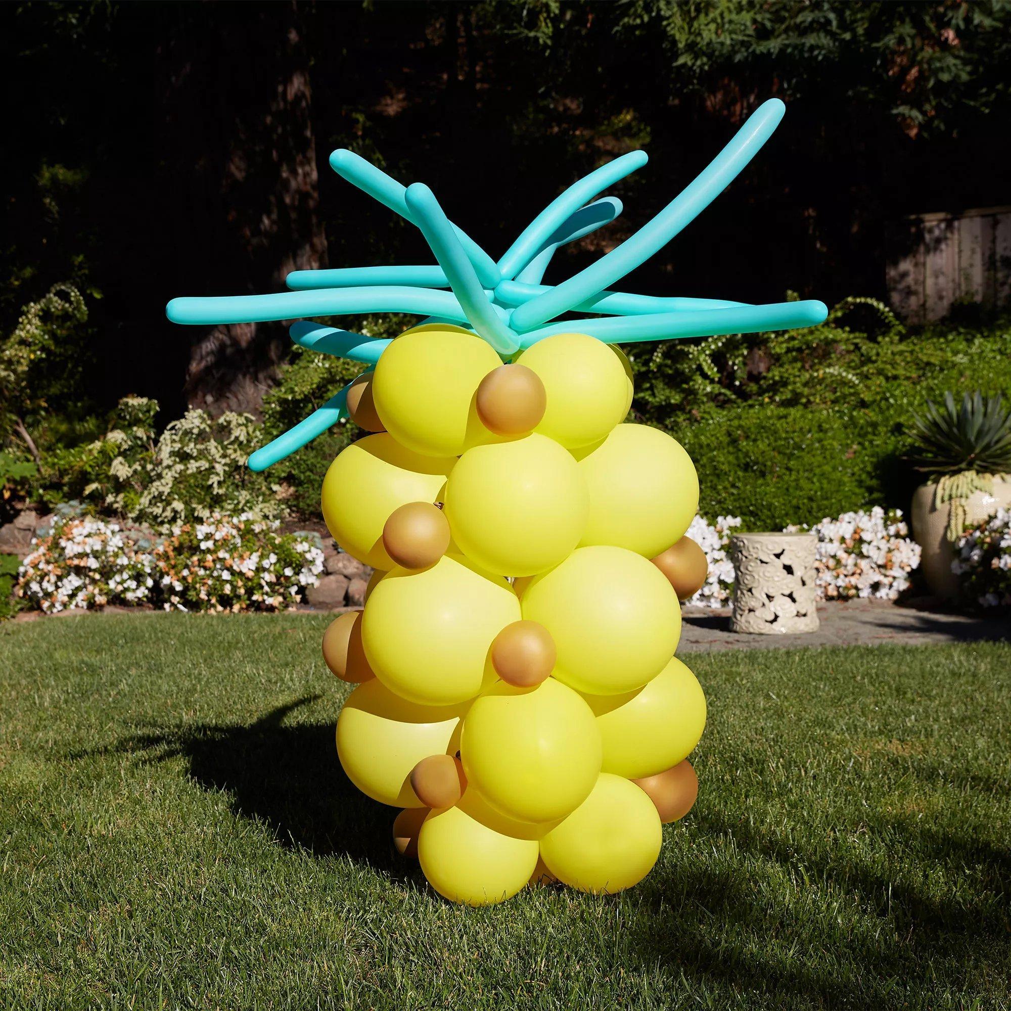 Pineapple Balloon Column