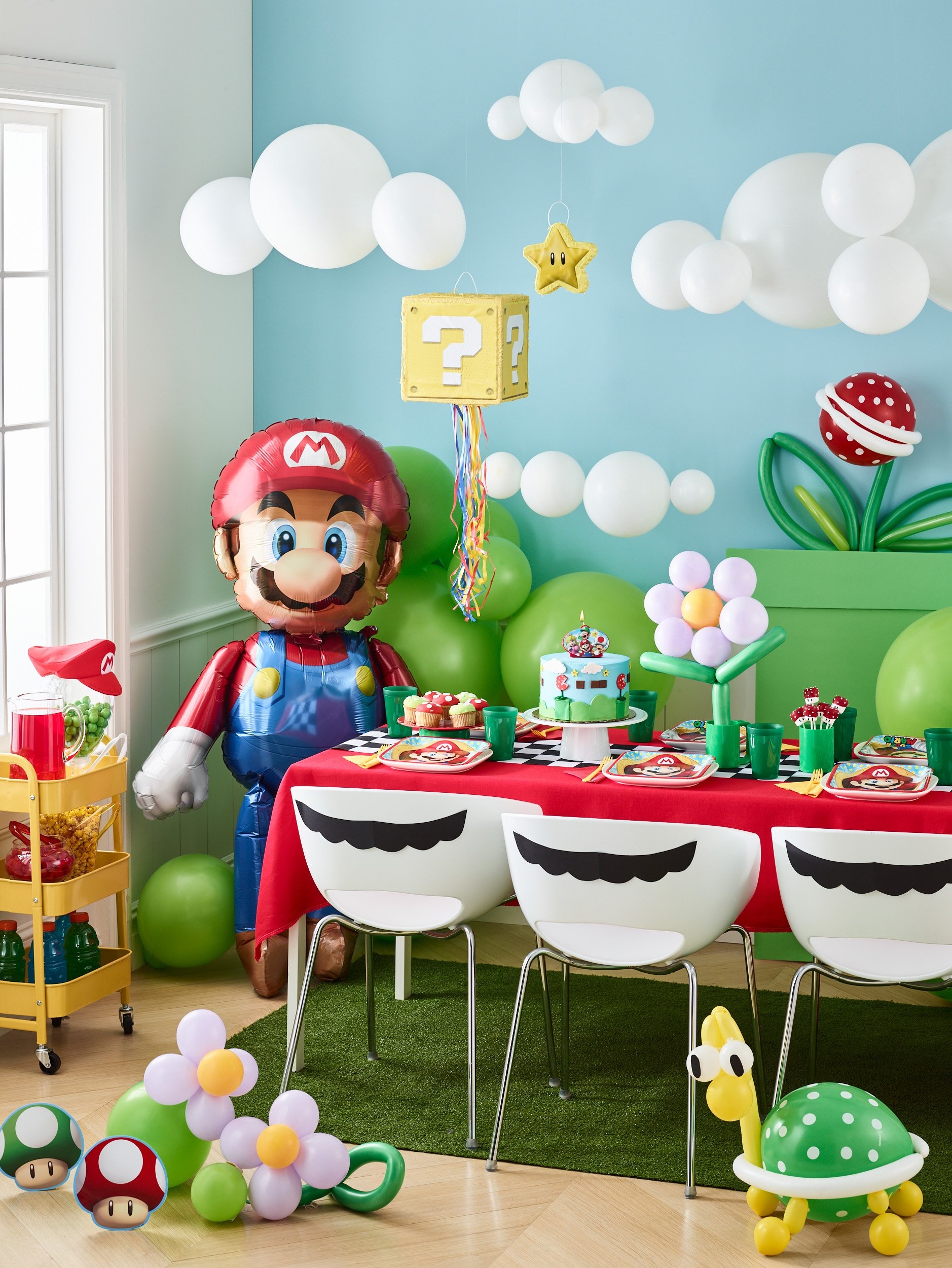 mat-n-seguid-as-llanura-mario-bros-party-ideas-abundante-emborracharse