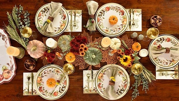 Thanksgiving Party Supplies Tableware & Themes