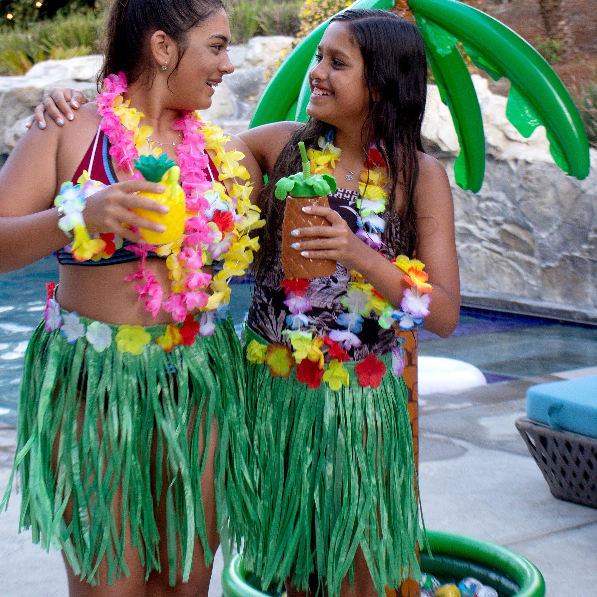 Bra Coconut Plastic Hawaiian Bikini Tropical Party Hula Dancer Costume  Accessory