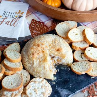 Apple-Pecan Baked Brie Fall Recipe