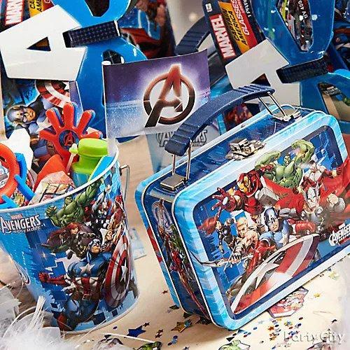 Avengers party favors