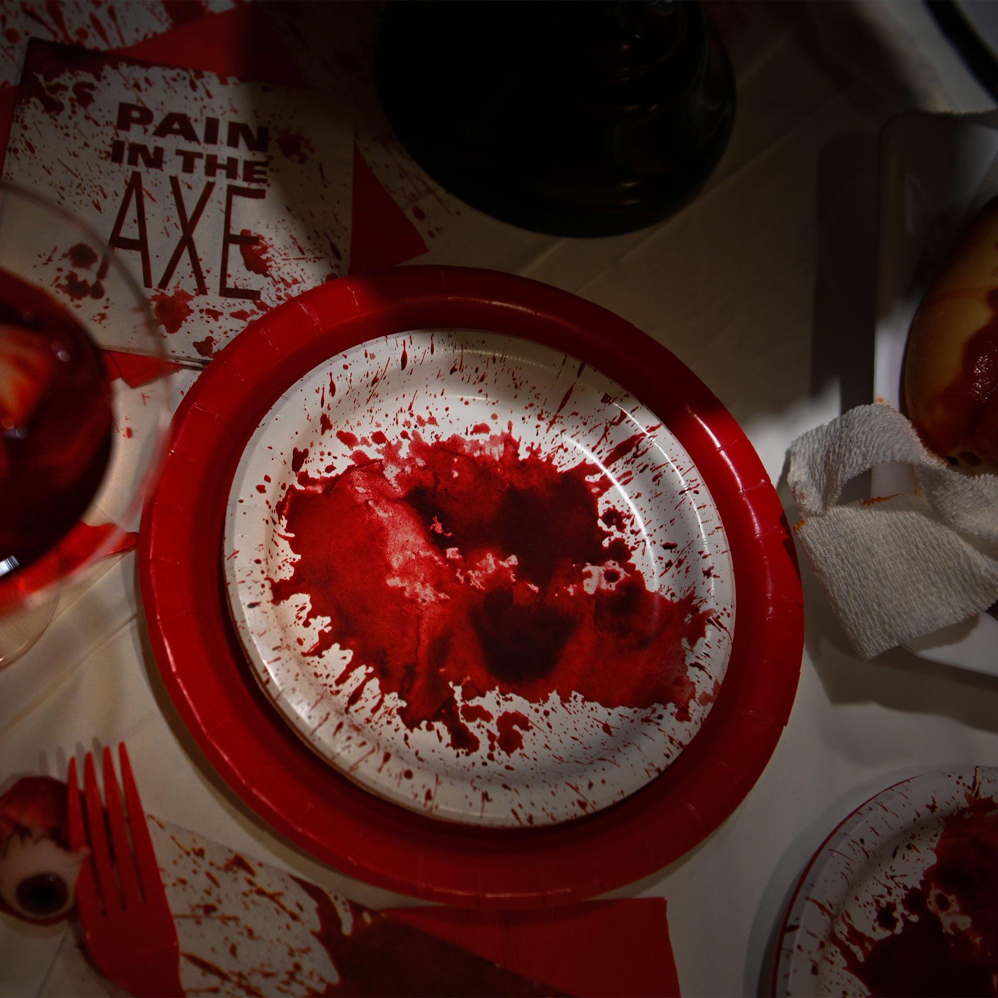 Get Axed Paper Dessert Plates, 6.75in, 20ct