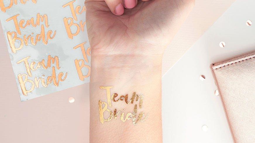Bachelorette Party Favor Ideas Temporary Tattoos