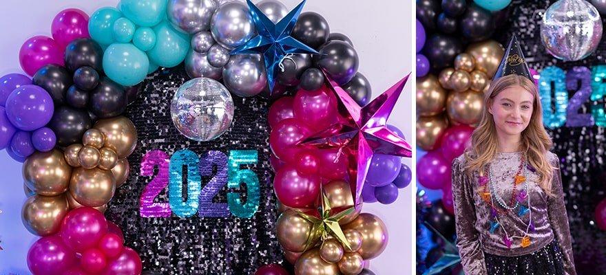 Colorful Balloon Backdrop