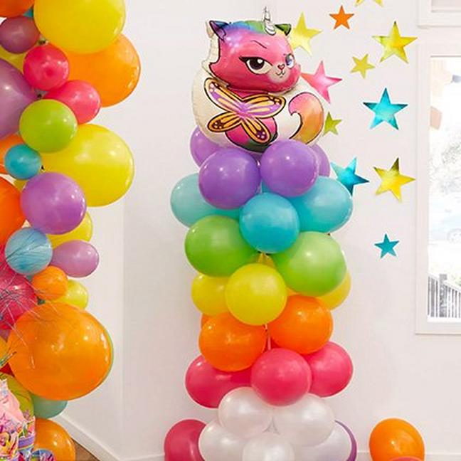 Find DIY Balloon Column Ideas